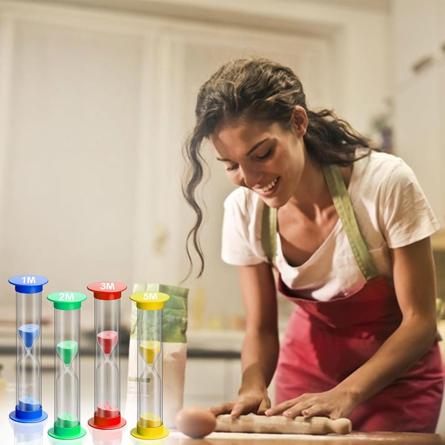 Reloj de Arena SuLiao para Niños - Set 4 Piezas 1/2/3/5 Min