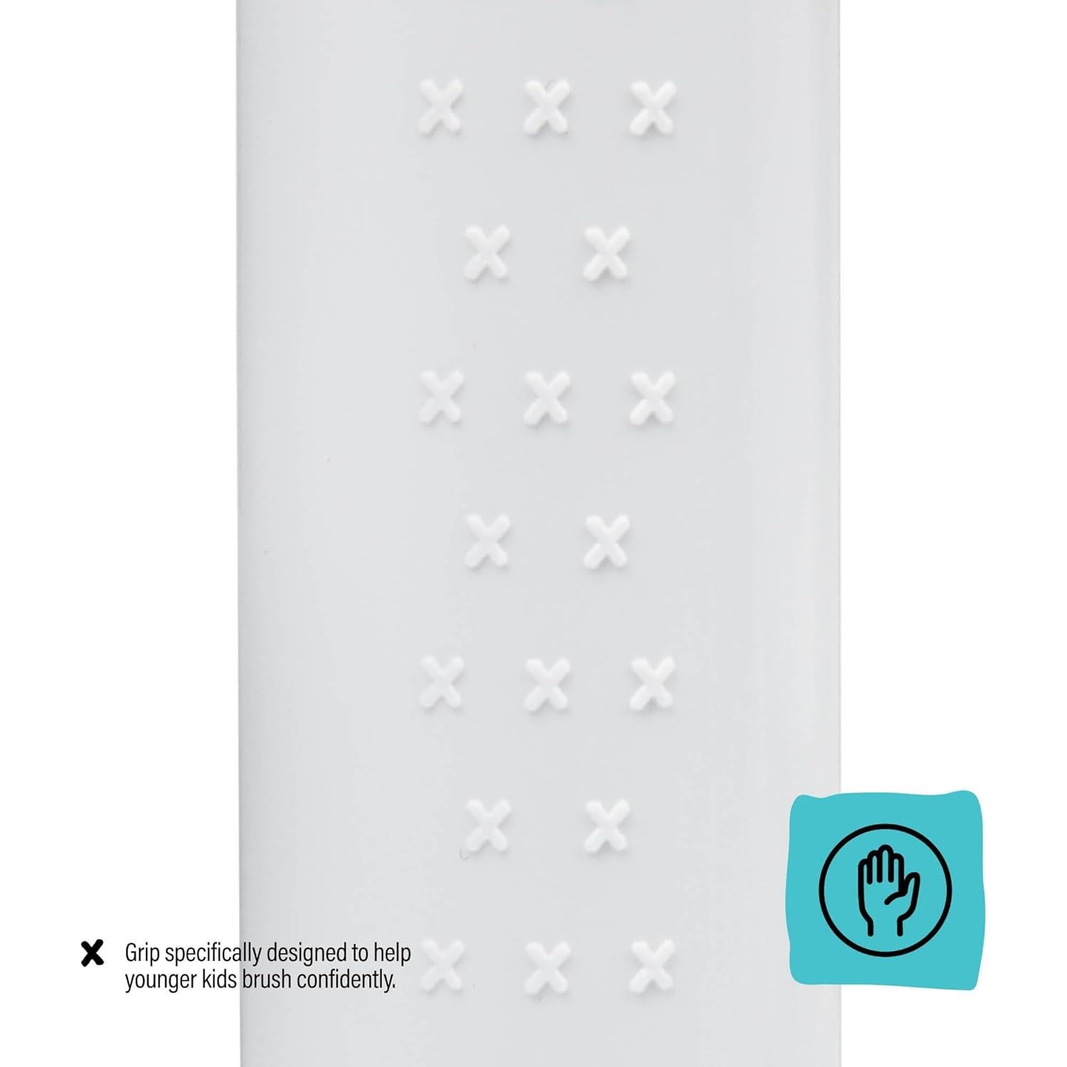 Cepillo de Dientes Eléctrico para Niños Tiburón - Recargable con 6 Cabezas