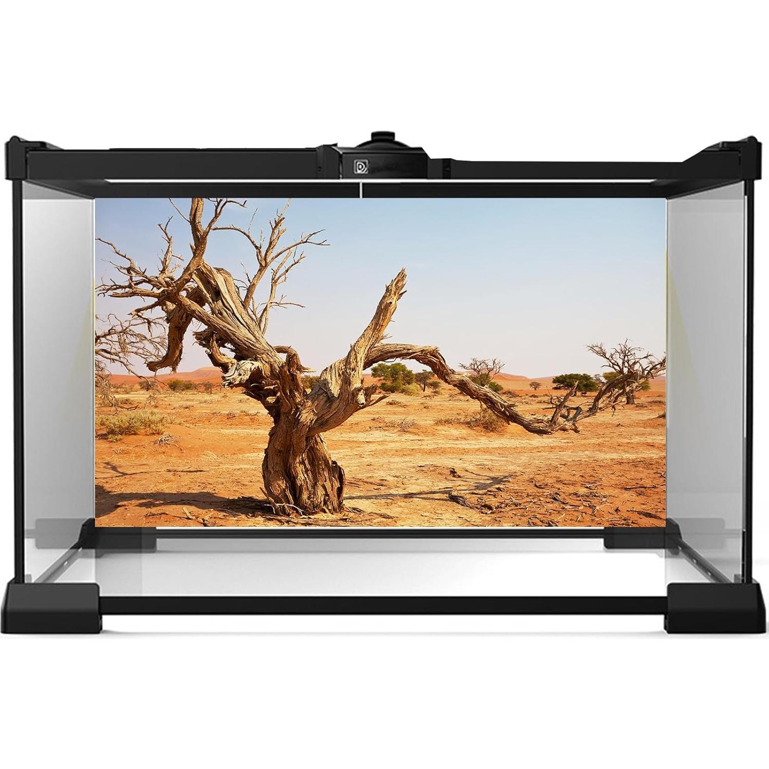 Fondo de Acuario Riivvdise 120x60 cm Vinilo Duradero