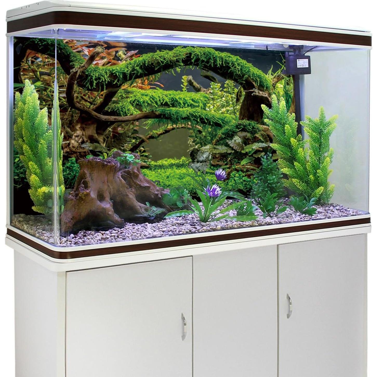 Fondo de Acuario 120x60 cm AWERT Vinilo Realista