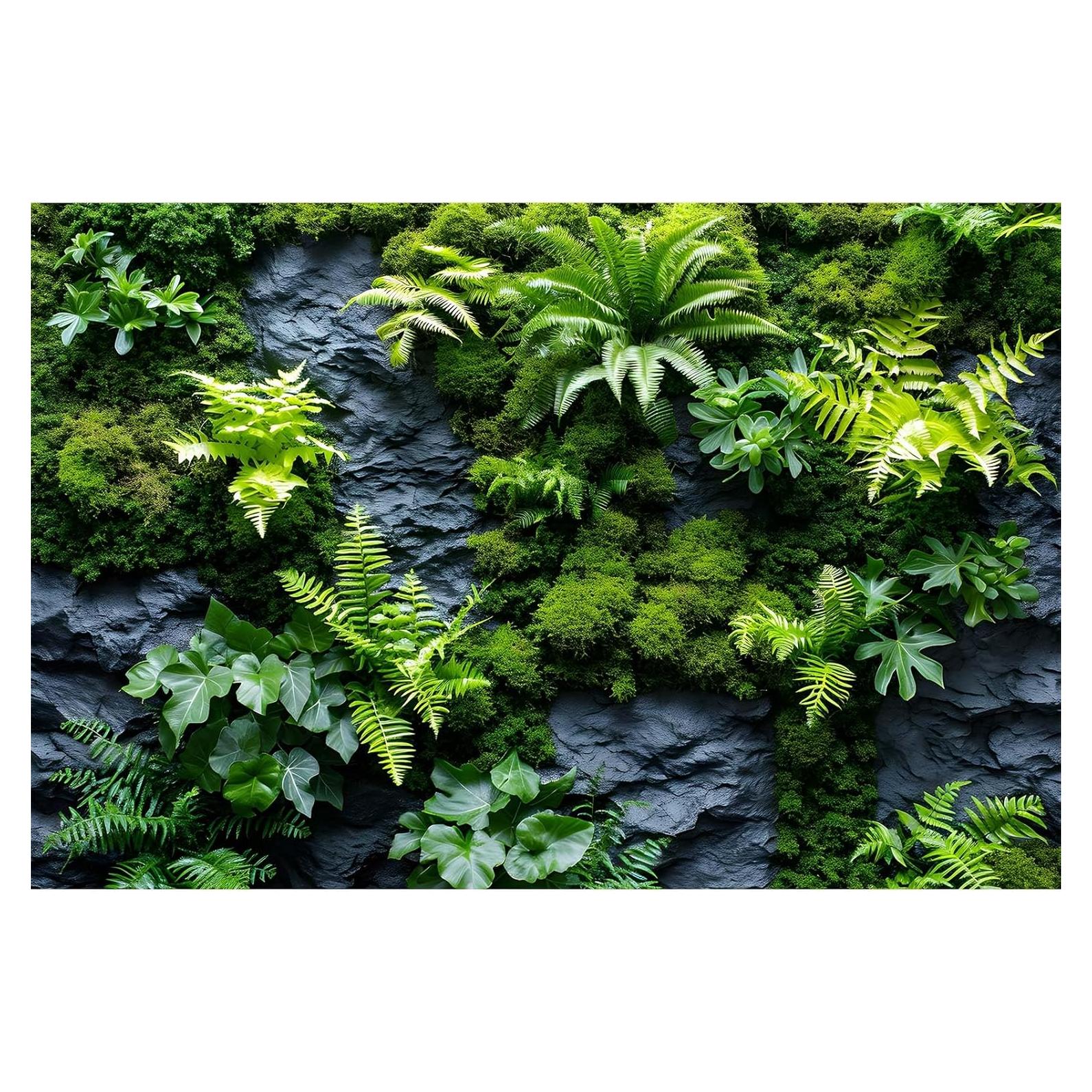 Fondo de Acuario OHIOCATII 30x45.72cm Verde Musgo Natural