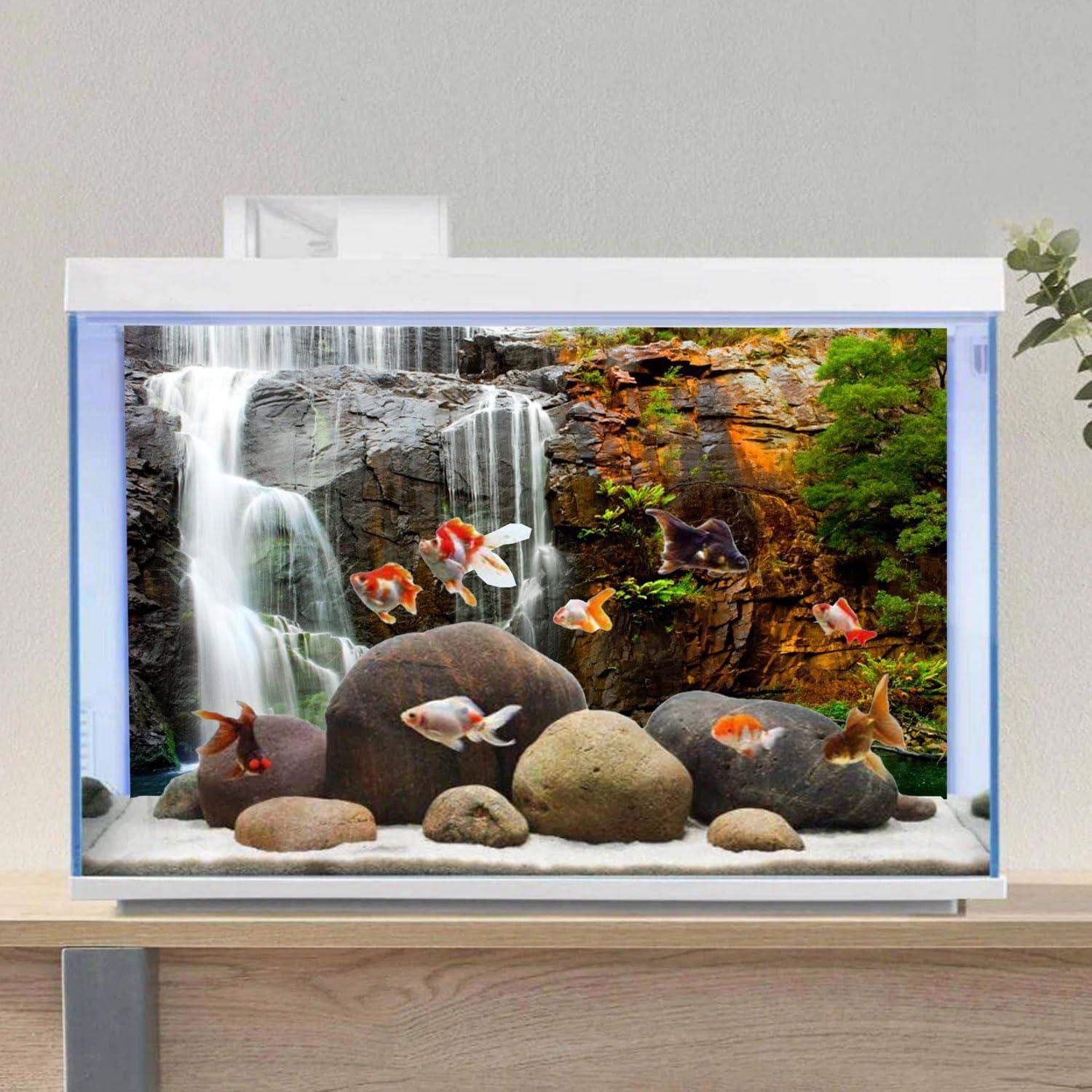 Fondo de Acuario AWERT 120x45 cm Poliester Duradero