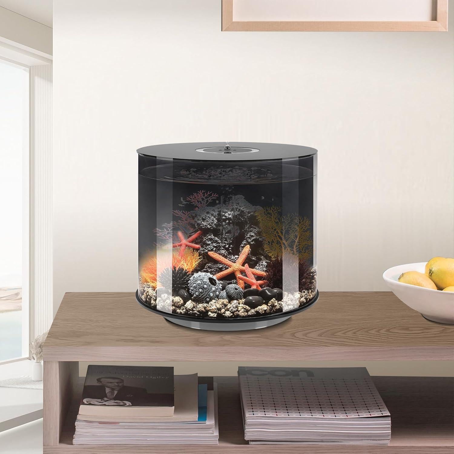 Fondo de Acuario Negro Adherente Estático COCODE 100x40cm