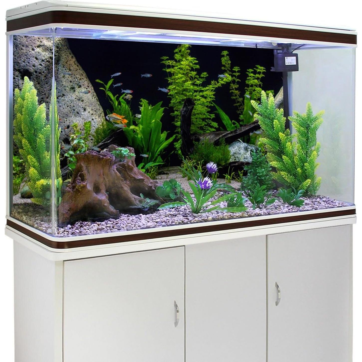 Fondo de Acuario Vinilo AWERT 180x60cm Diseño Natural