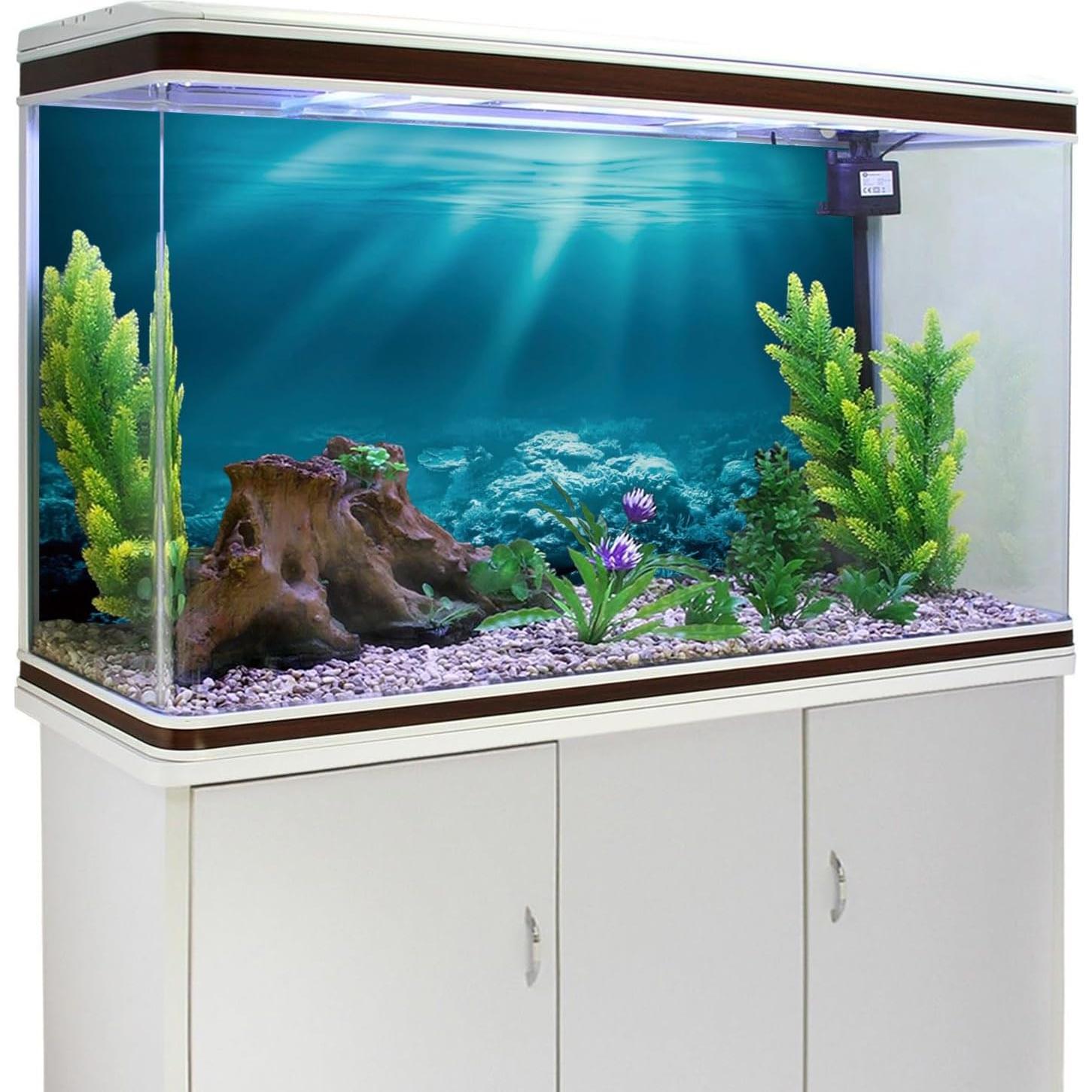 Fondo de Acuario Temática Submarina AWERT 75x45 cm