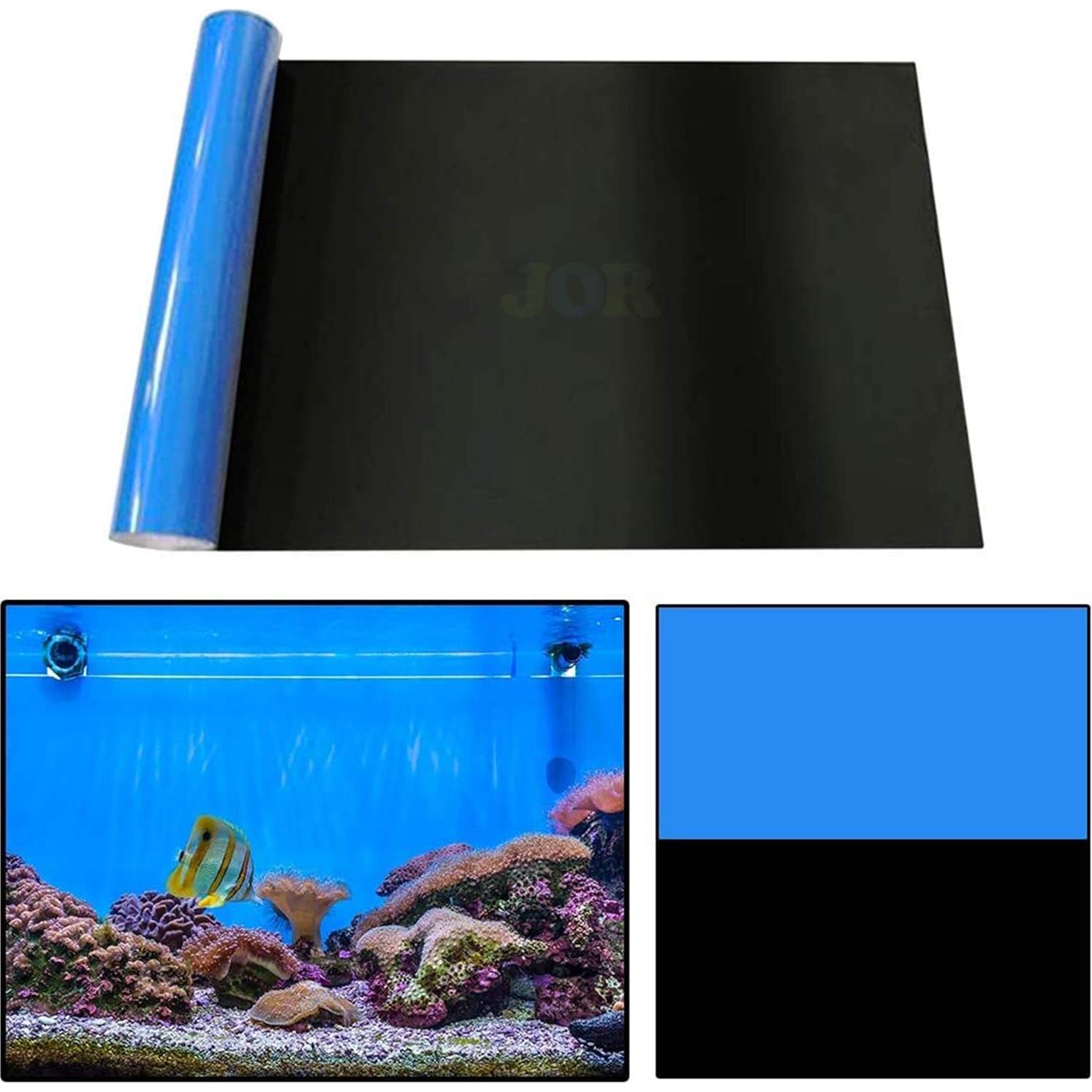 Fondo de Acuario JOR Doble Cara 61x152 cm Azul Claro