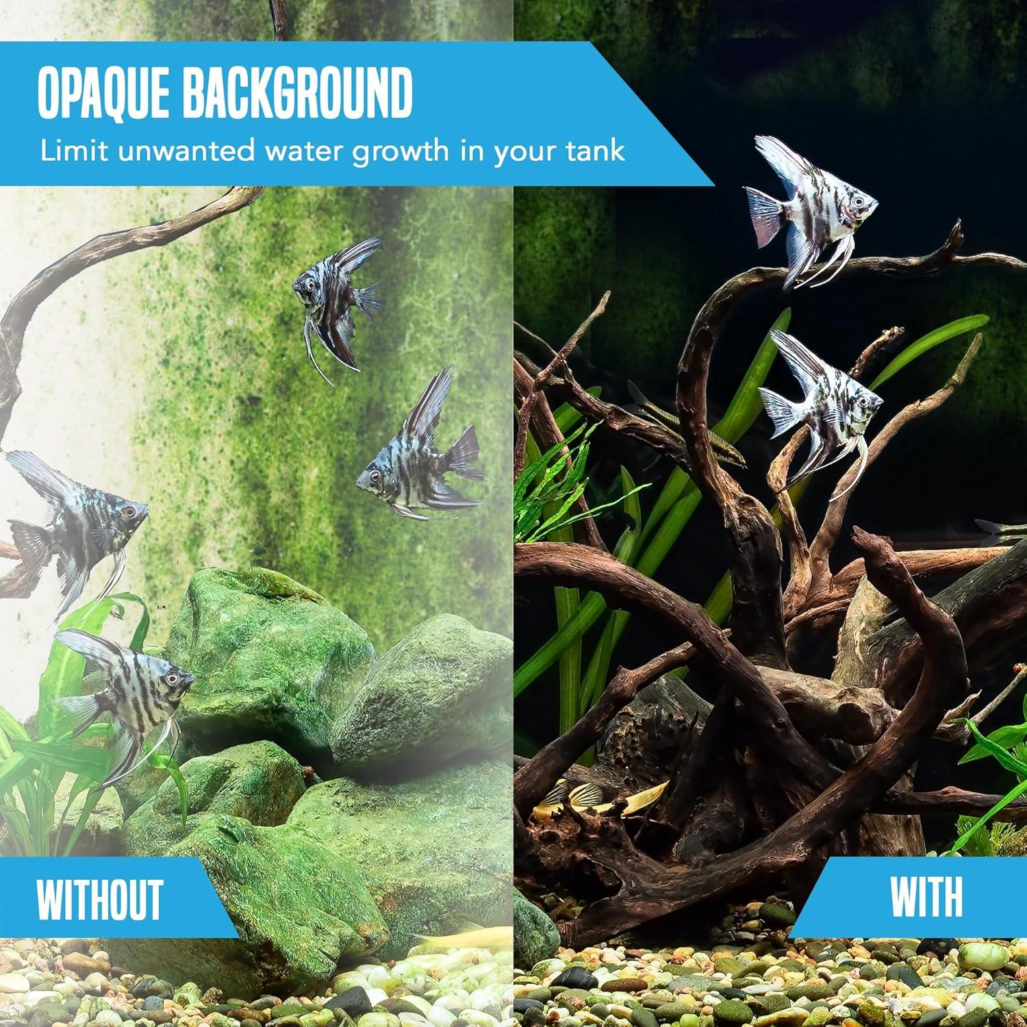 Fondo de Acuario JOR Doble Cara 61x152 cm Azul Claro