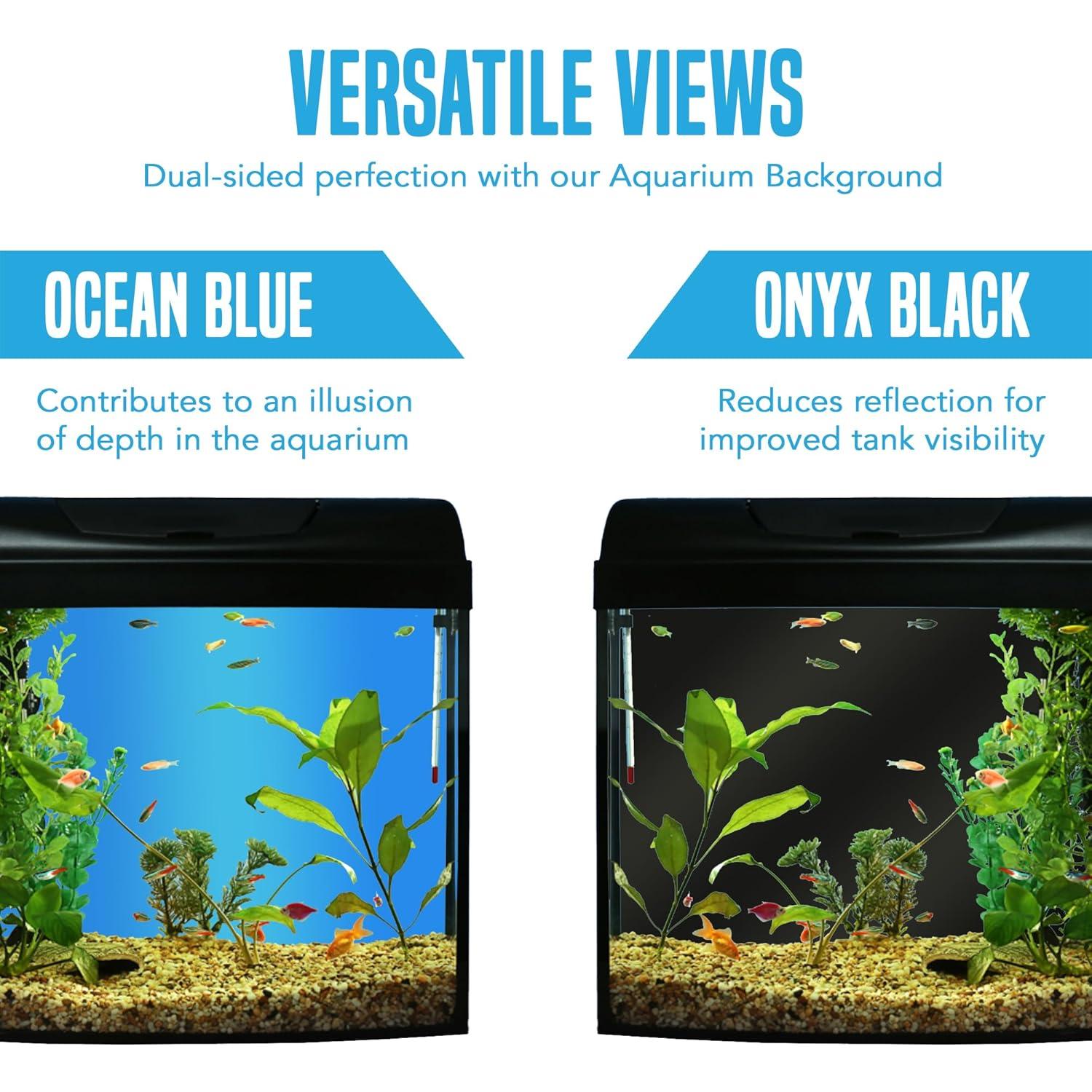 Fondo de Acuario JOR Doble Cara 61x152 cm Azul Claro