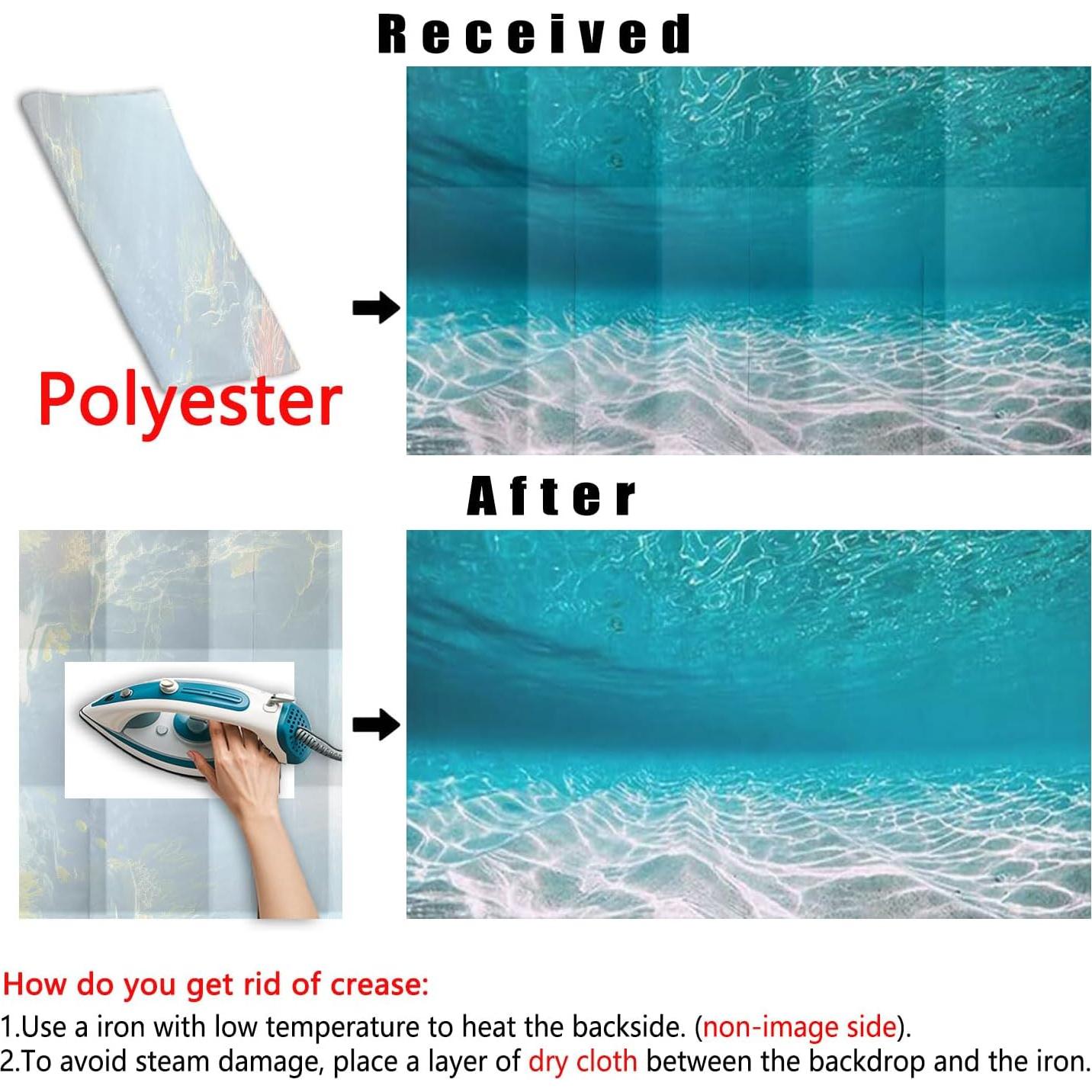 Fondo de Acuario Natural Dtekoj 90x45cm Playa Submarina