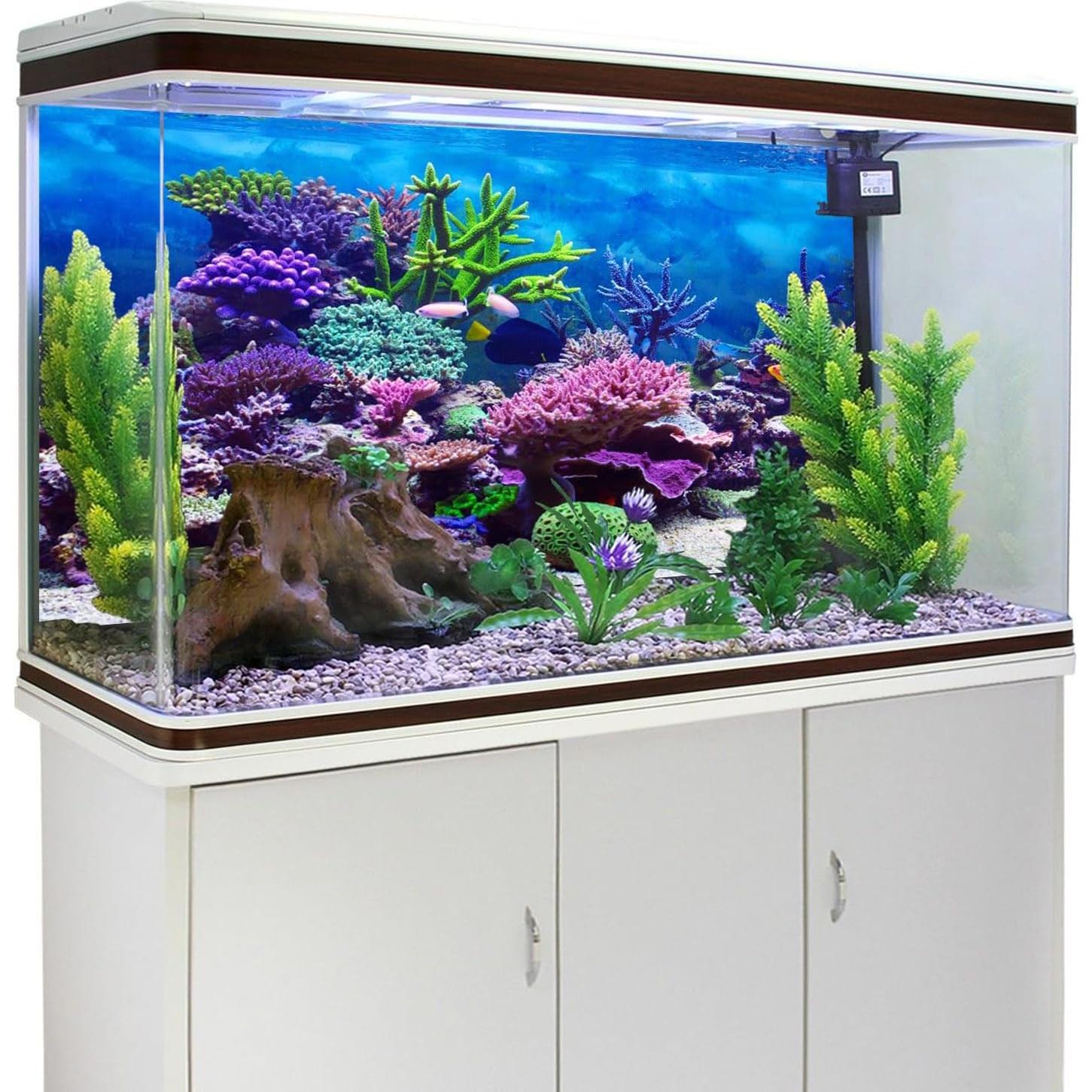 Fondo de Acuario AWERT 180x60 cm Coral Colorido