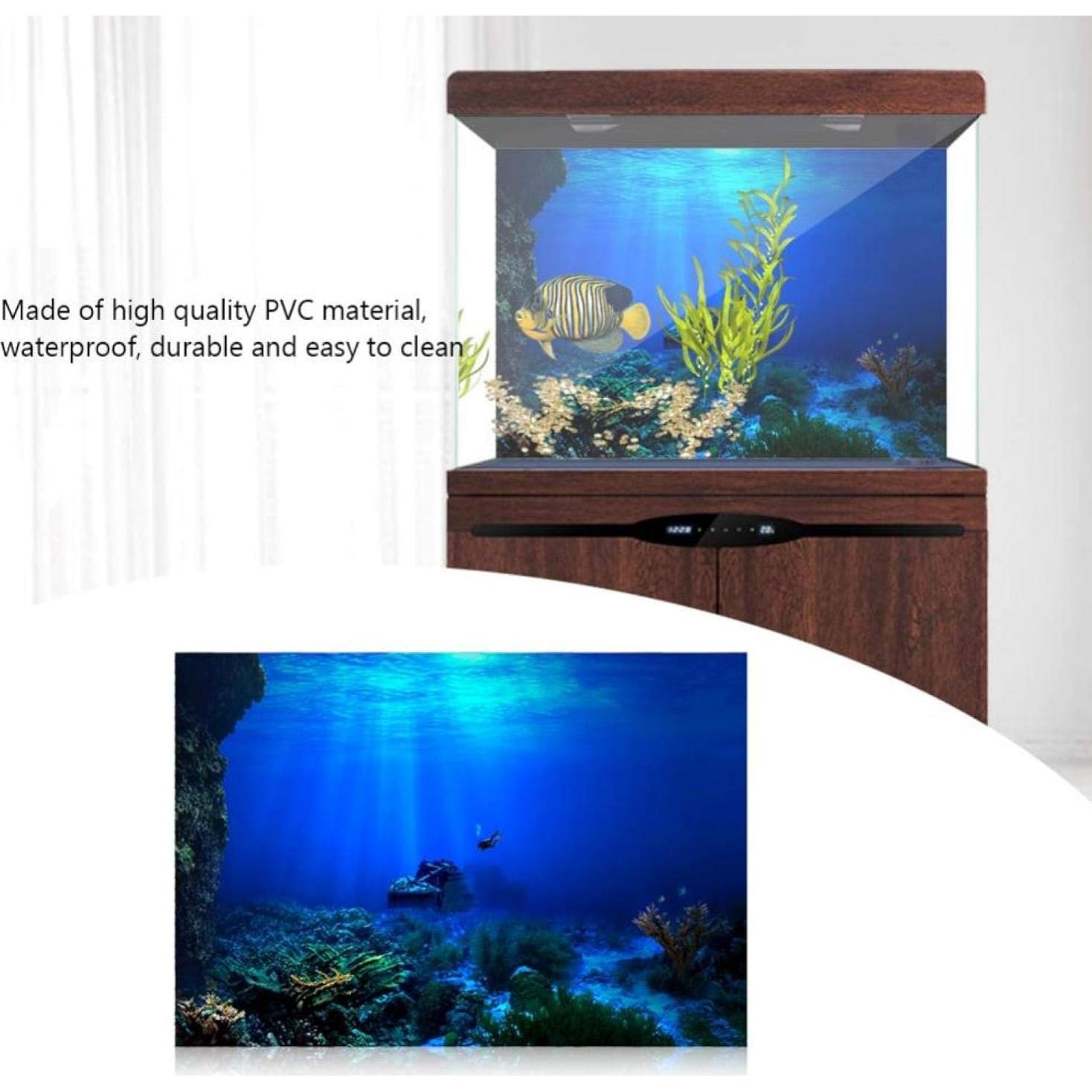 Sticker de Fondo Subacuático 3D GLOGLOW 61x41cm PVC