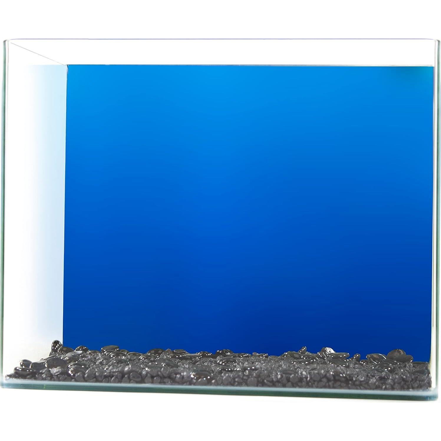 Fondo de Acuario Reversible Penn-Plax 30.48x50.8cm Azul/Vegetal