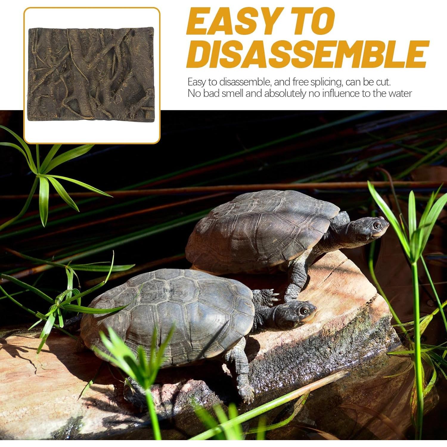 Fondo 3D para Reptiles Totority 60x45 cm - Decoración Acuario