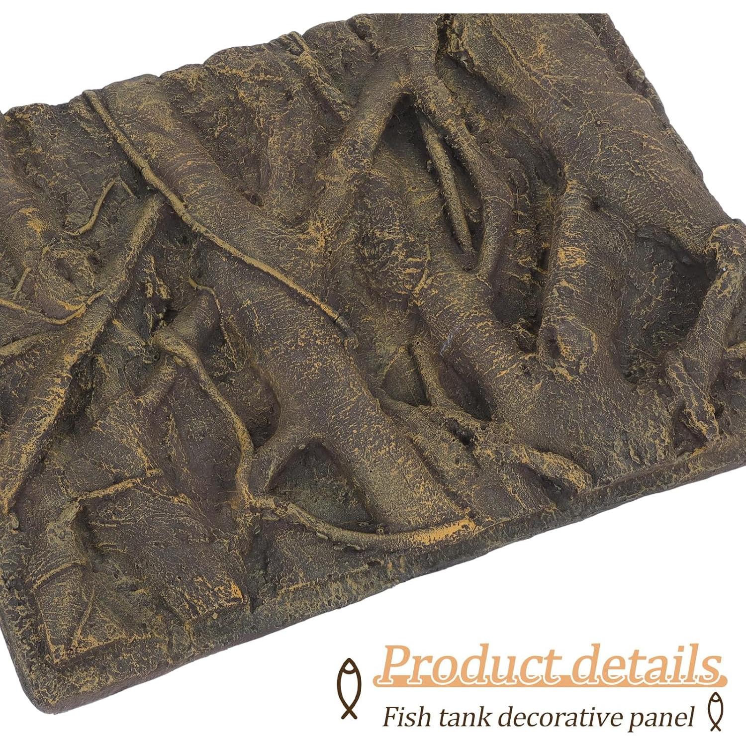 Fondo 3D para Reptiles Totority 60x45 cm - Decoración Acuario