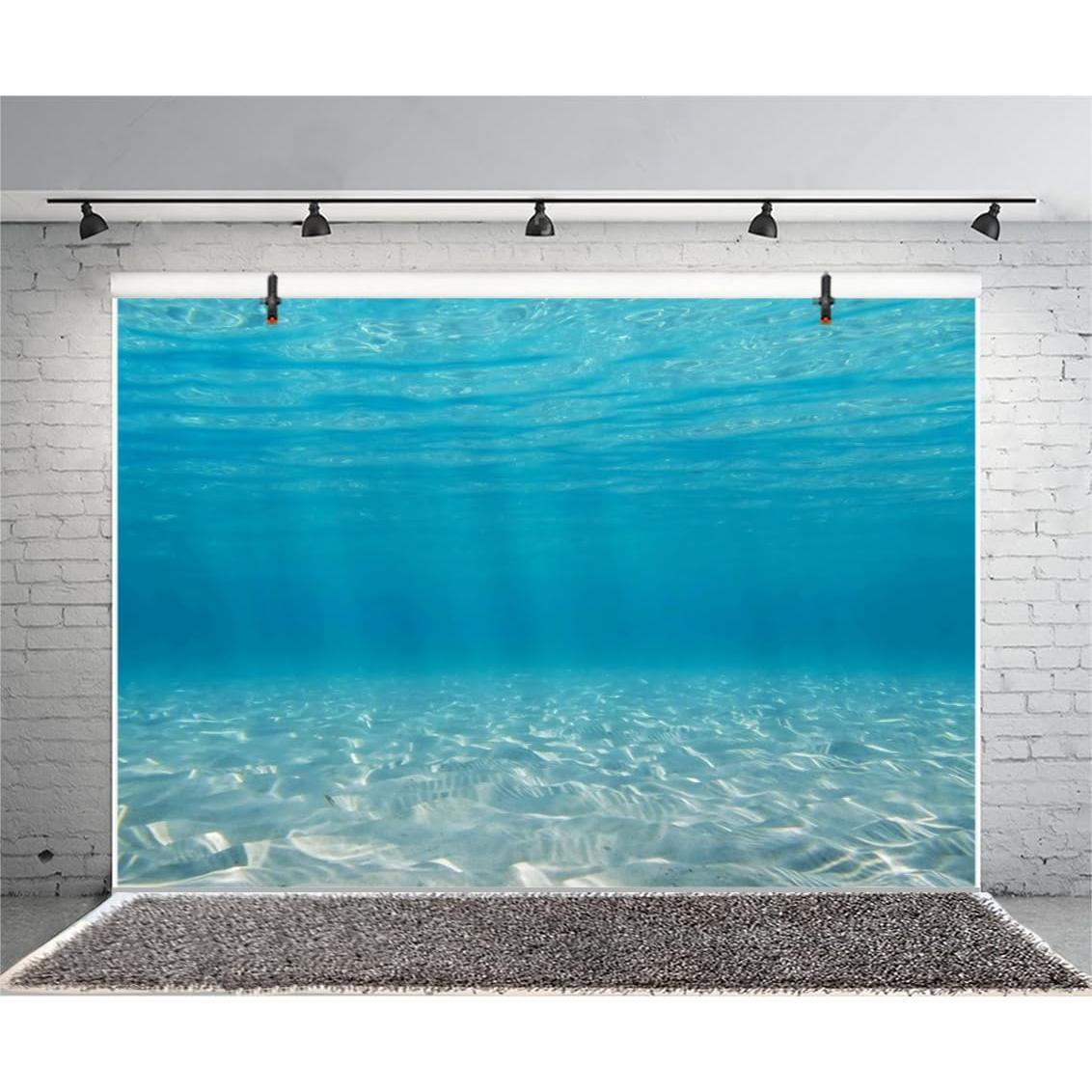 Fondo de Fotografía Vinilo AOFOTO 2.1x1.5m Acuario