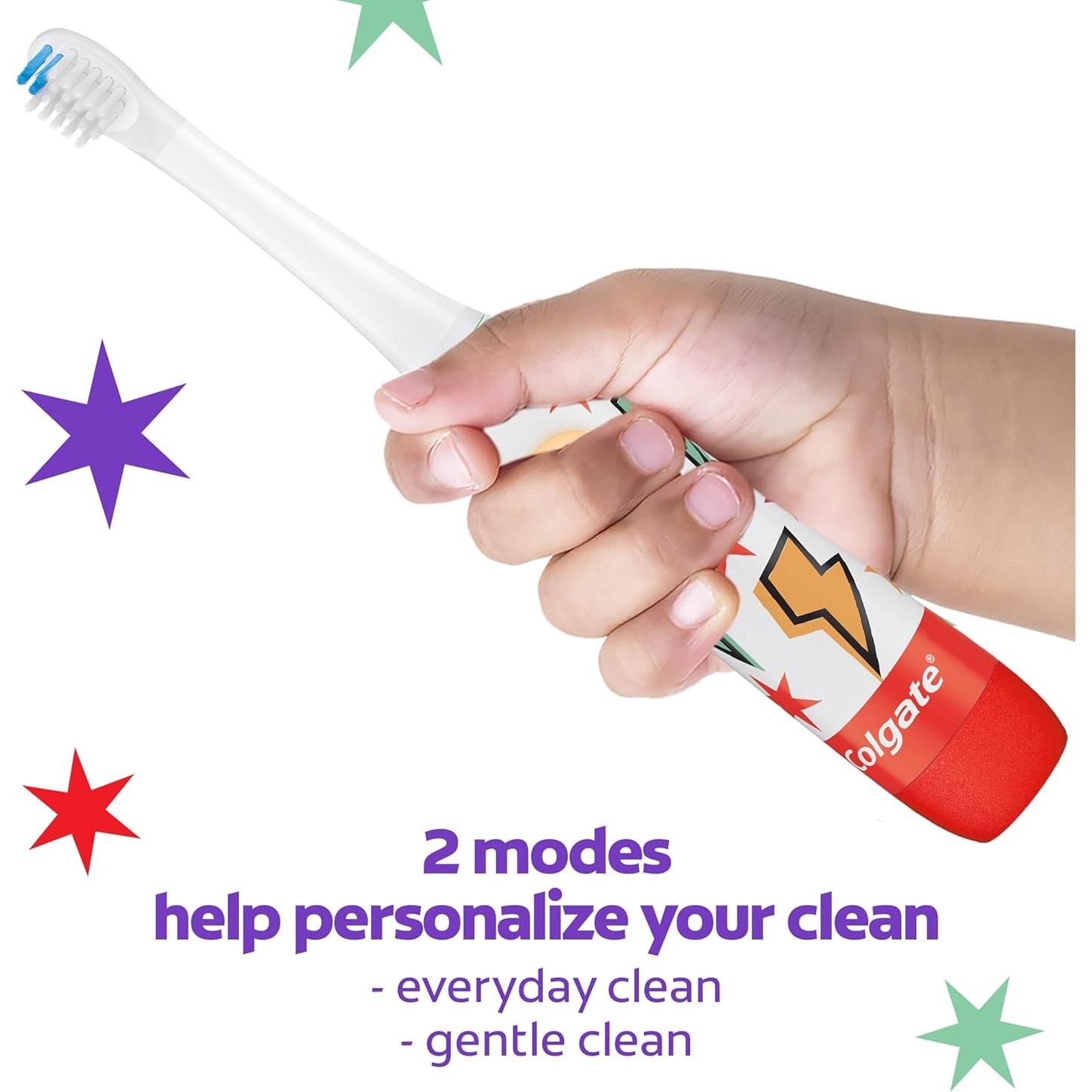 Cepillo de dientes eléctrico Colgate Advanced Cavity Fighter niños