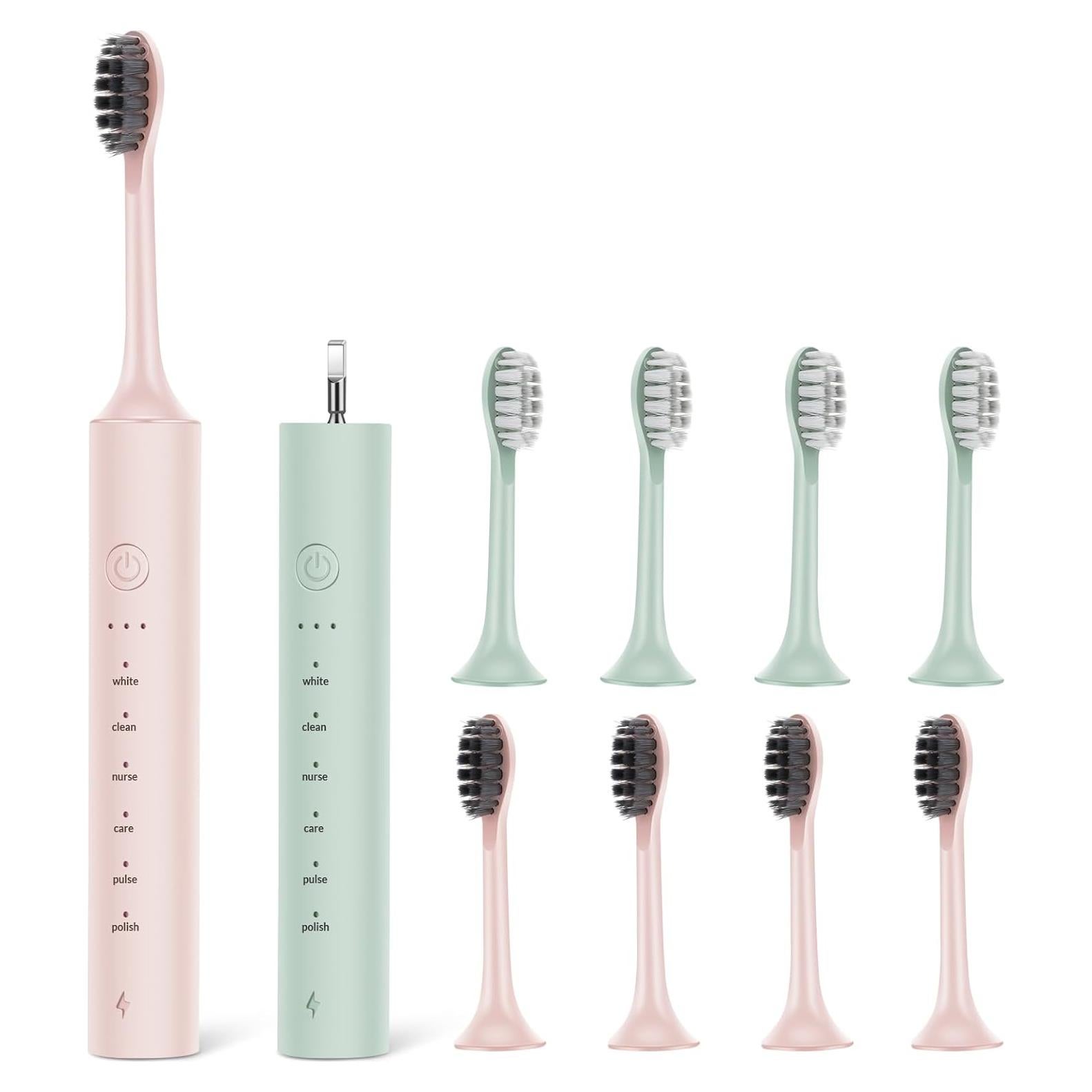 Cepillo de Dientes Eléctrico SUNPRO Sonic Recargable 6 Modos