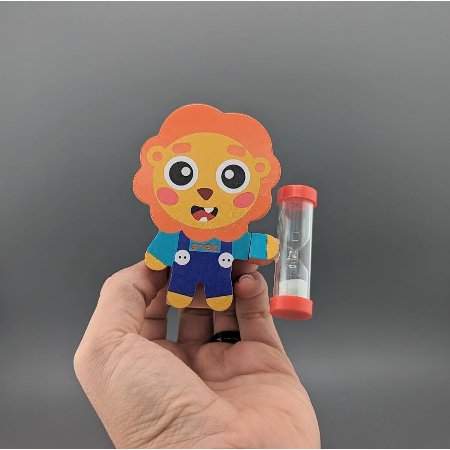 Soporte de Cepillo de Dientes Arielo Leo con Temporizador 3 min