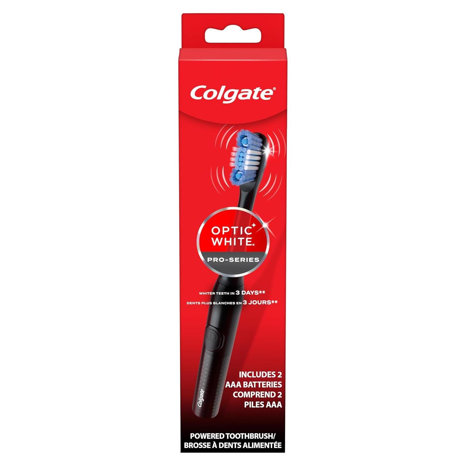 Cepillo de dientes eléctrico Colgate Optic White Pro-Series negro