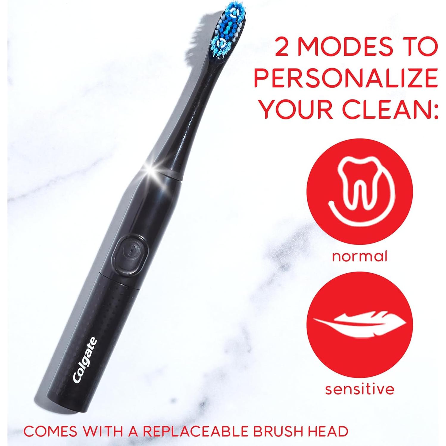 Cepillo de dientes eléctrico Colgate Optic White Pro-Series negro