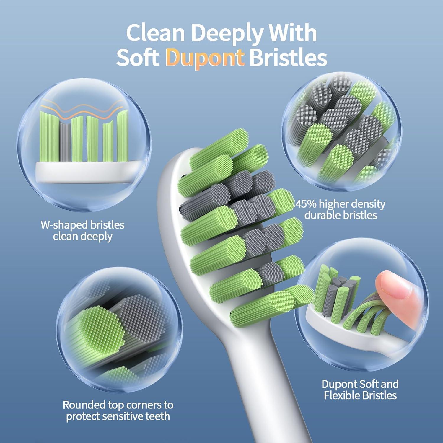 Cepillo de Dientes Eléctrico OasiSmile Y05 Blanco 42000 VPM