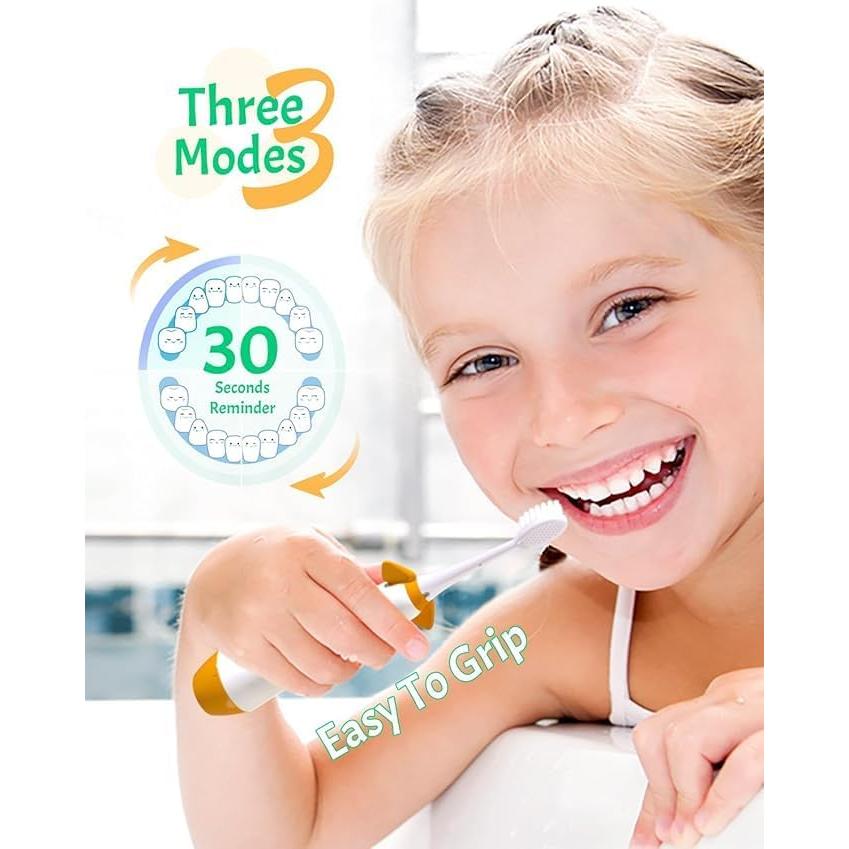 Cepillo de Dientes Eléctrico NELL&WELL para Niños 3 Modos IPX7