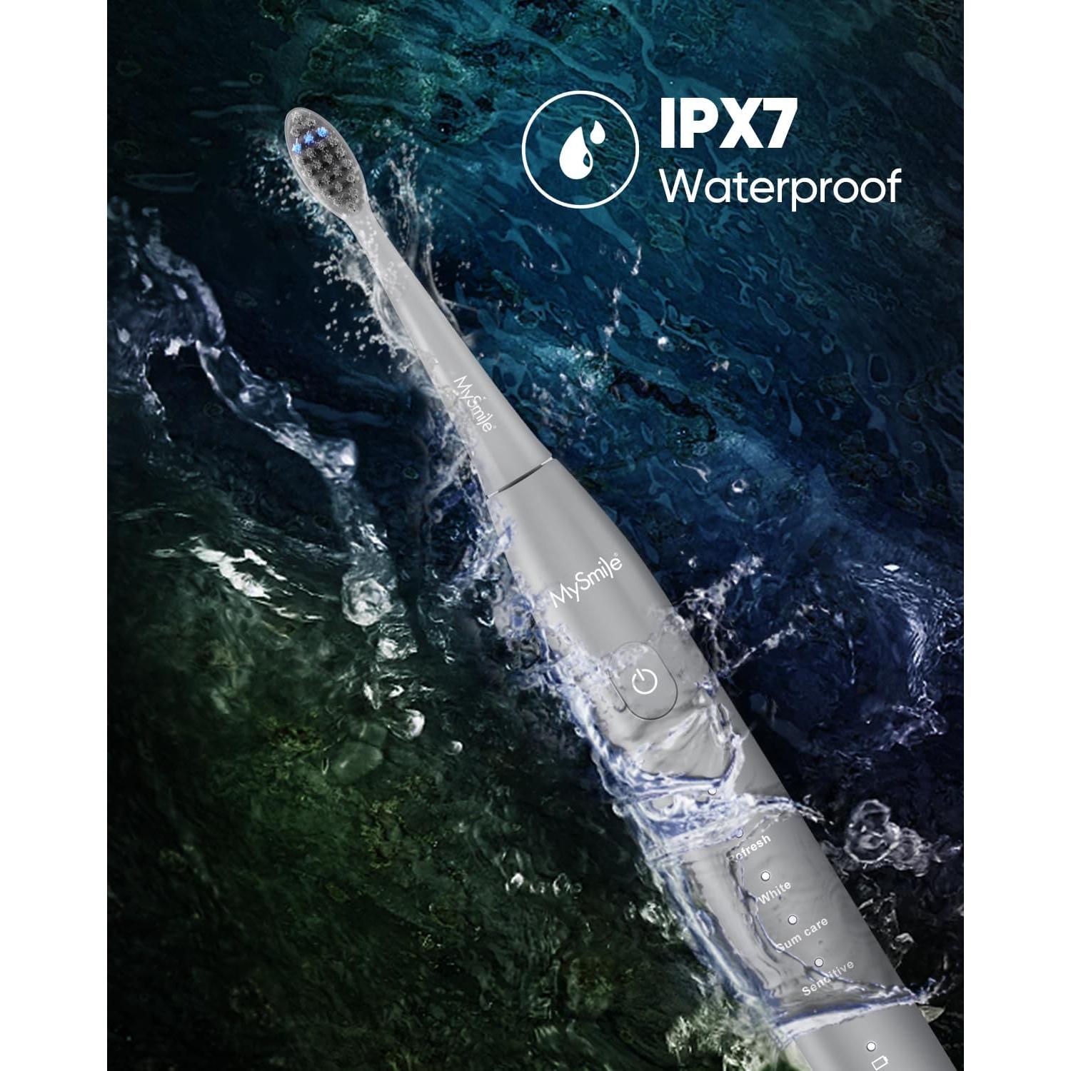 Cepillo de Dientes Eléctrico MySmile DY156 Sonic 45000 VPM