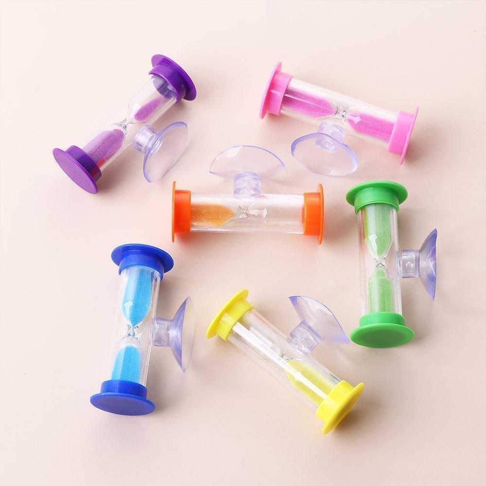 Temporizador de Arena Rosa 2 Minutos con Ventosa Pxiryanlow