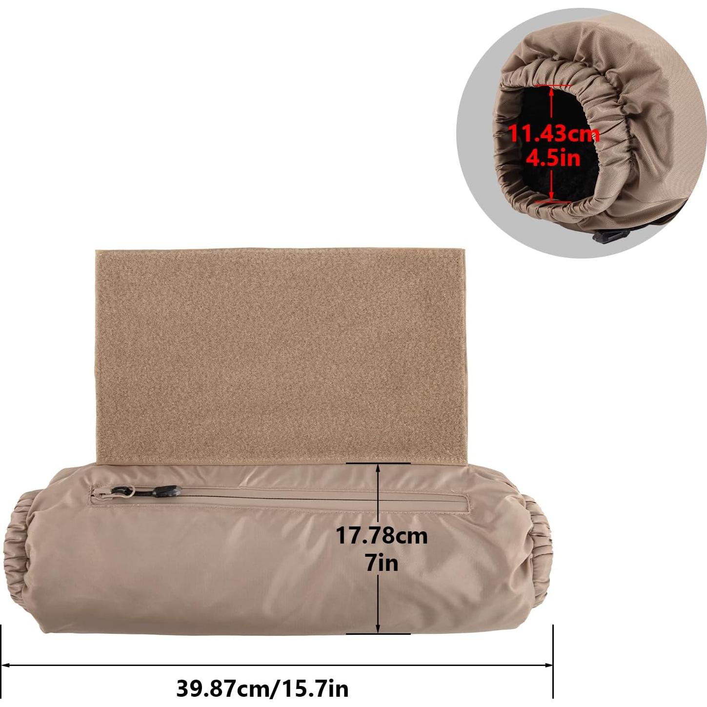 Bolsa Táctica Calentador de Manos JYSILIYH Caqui 39.87x17.78cm