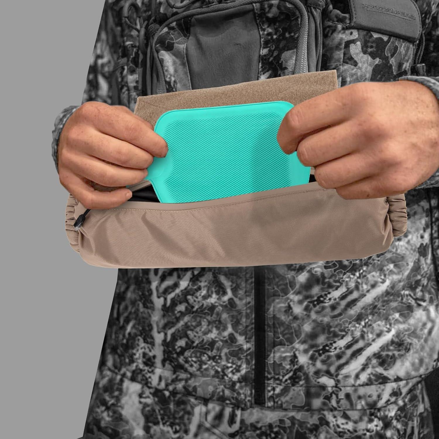 Bolsa Táctica Calentador de Manos JYSILIYH Caqui 39.87x17.78cm