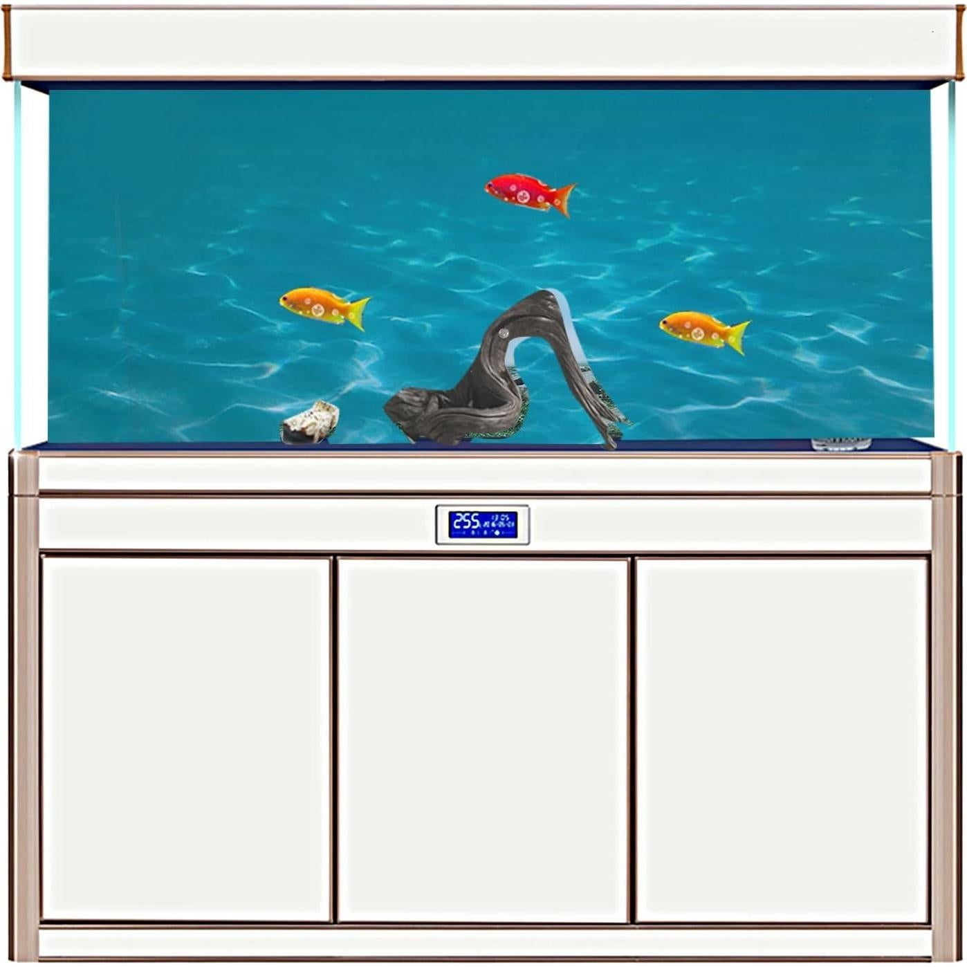 Calcomanía de Fondo para Acuario Zerodis 61x41cm PVC Autoadhesiva