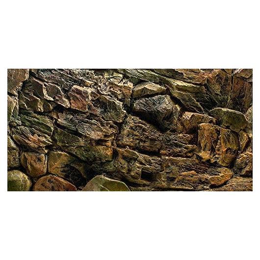 Póster de Fondo de Acuario PVC VIP.LINE 122x46cm Rocas
