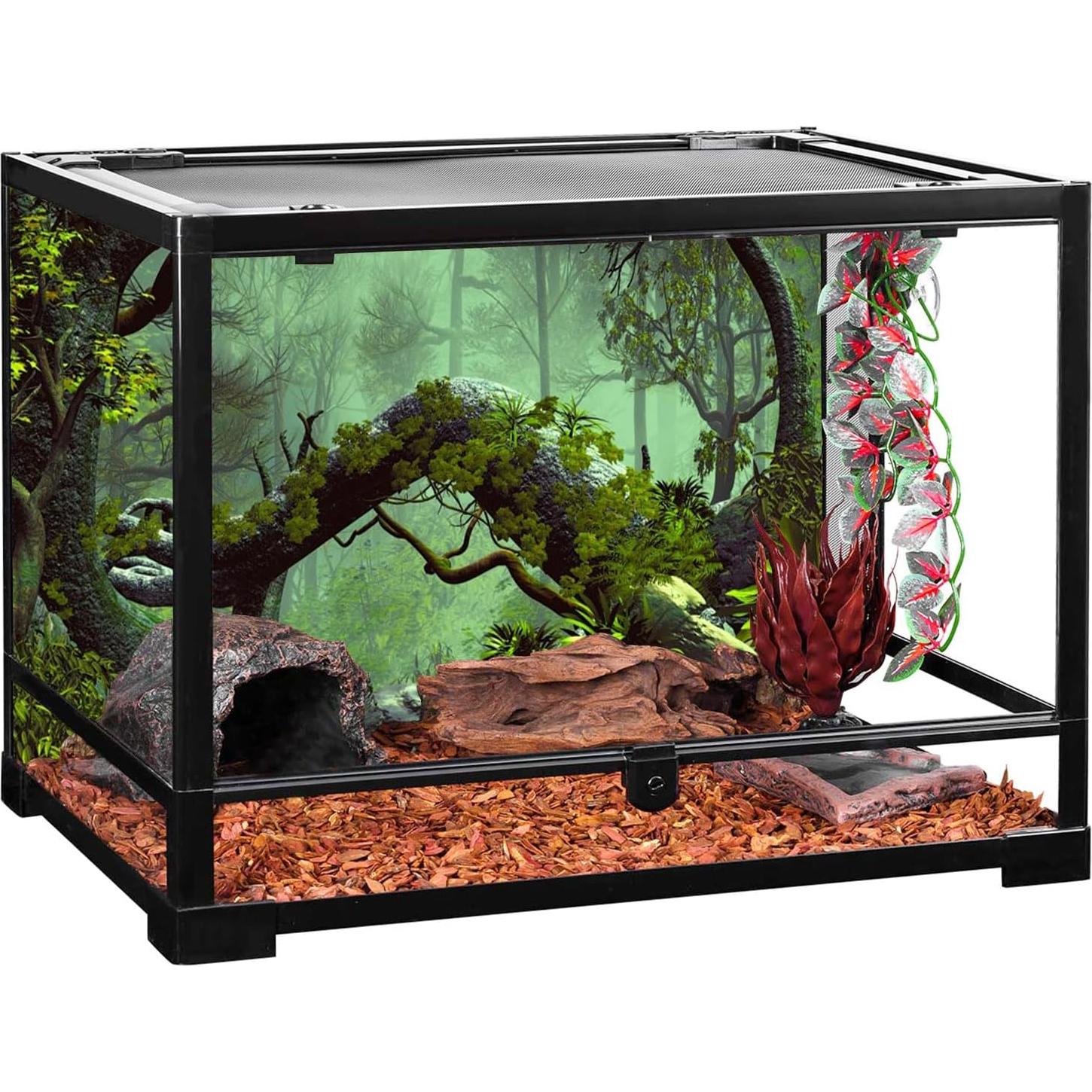 Fondo de Terrario AWERT 120x45cm Bosque Nublado Poliester