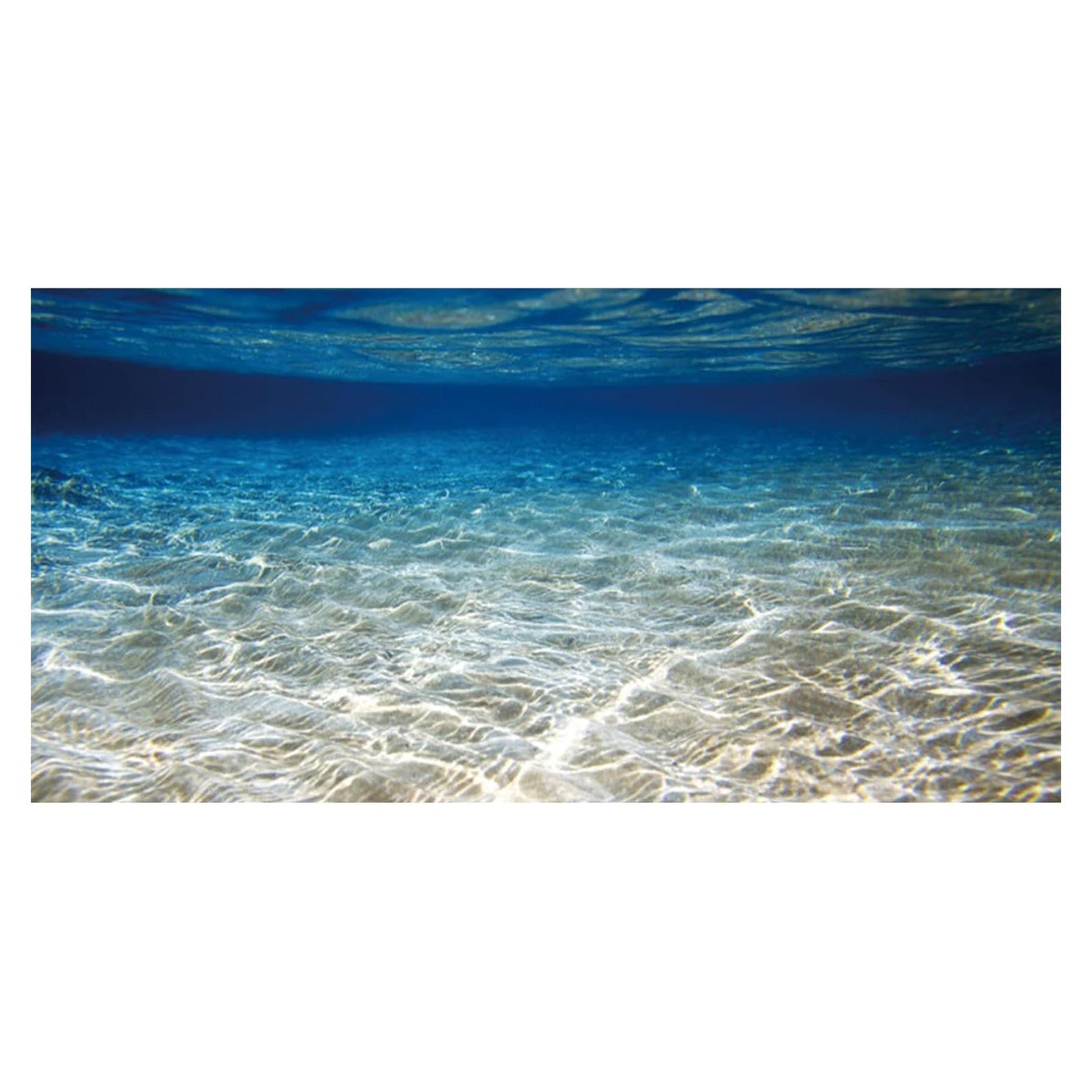 Fondo de Acuario 90x60 cm Vinilo AWERT Océano Submarino