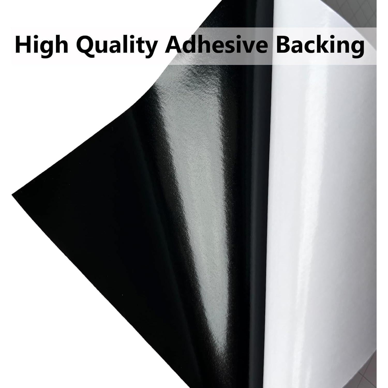 Fondo de Acuario Autoadhesivo XCNO 50x130 cm Negro Azul