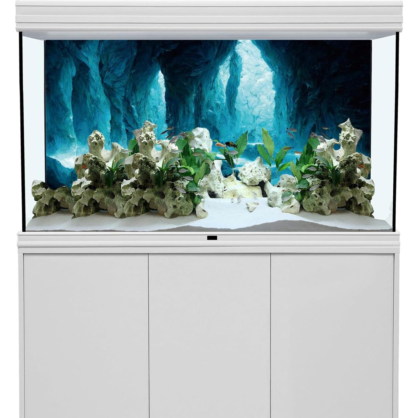 Fondo de Acuario AWERT 75x45 cm Vinilo Realista