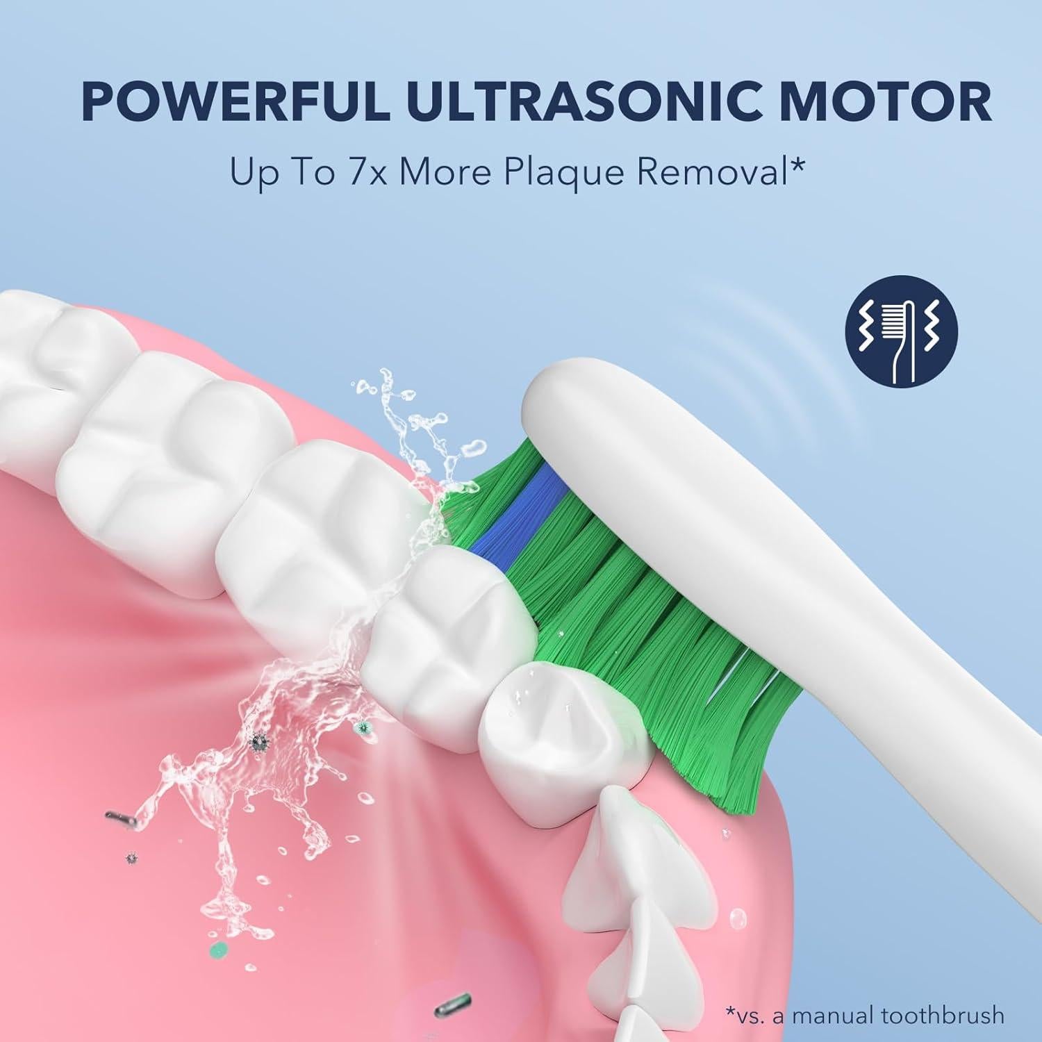 Cepillo de dientes eléctrico ARISSON A3 Sonic 40,000 VPM