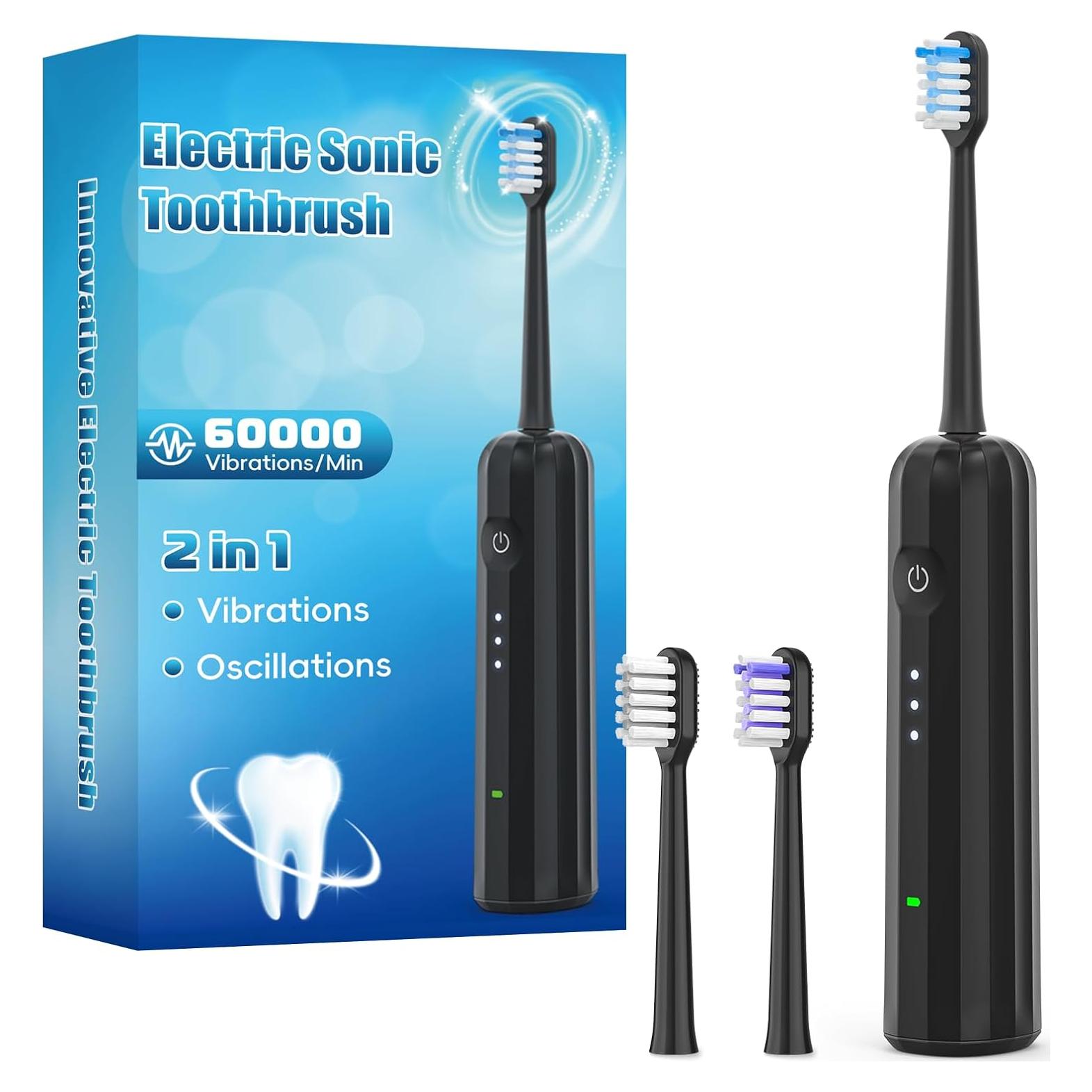 Cepillo de dientes eléctrico Wstiga Sonic 2025 - 60000 VPM