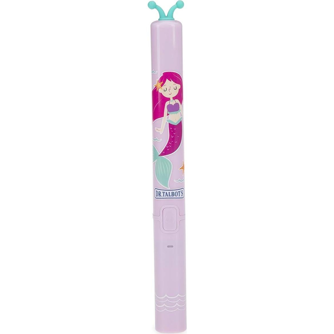 Cepillo de dientes eléctrico Nuby Sonic para niños - Sirena, 3 modos