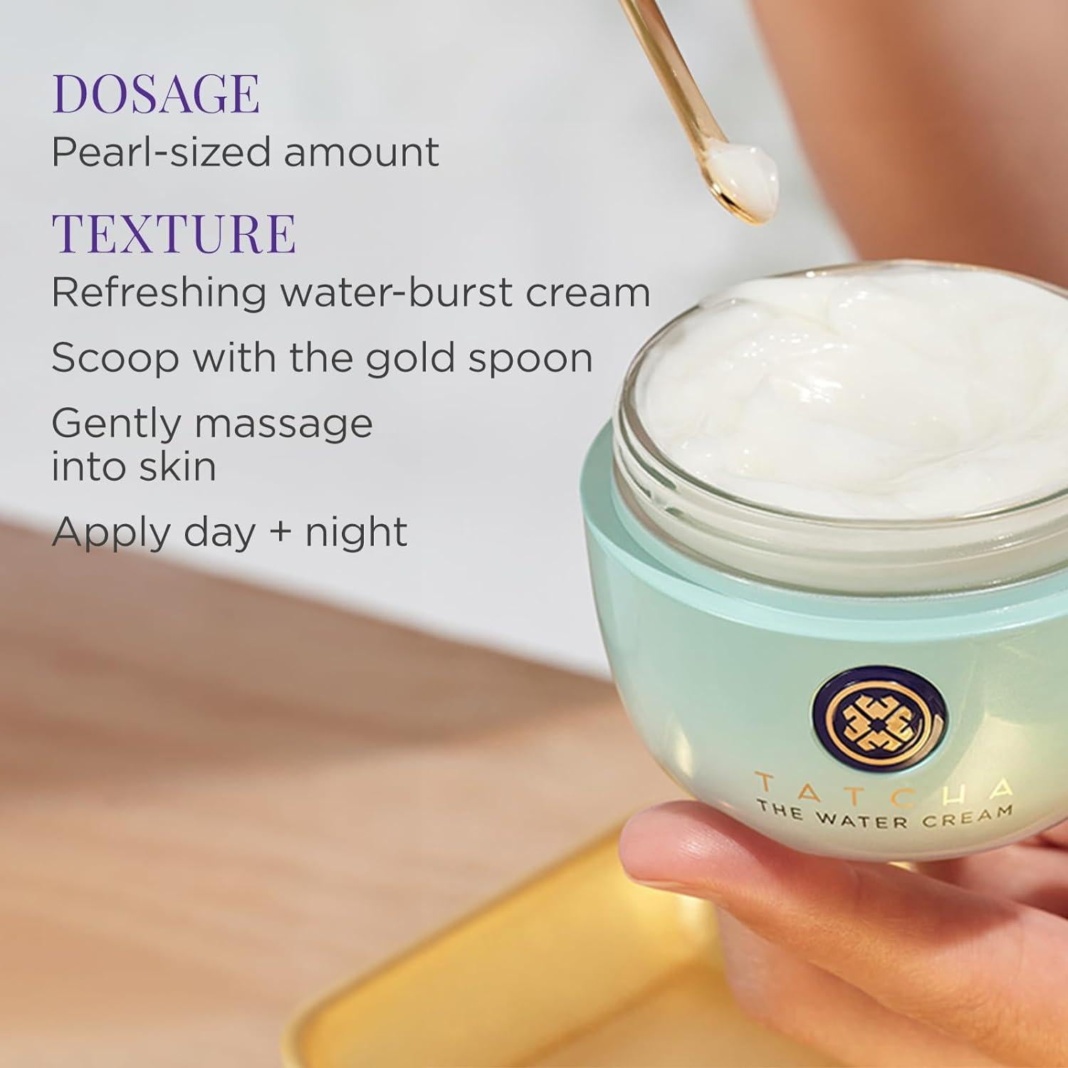 TATCHA Crema de Agua Hidratante 50ml para la Cara