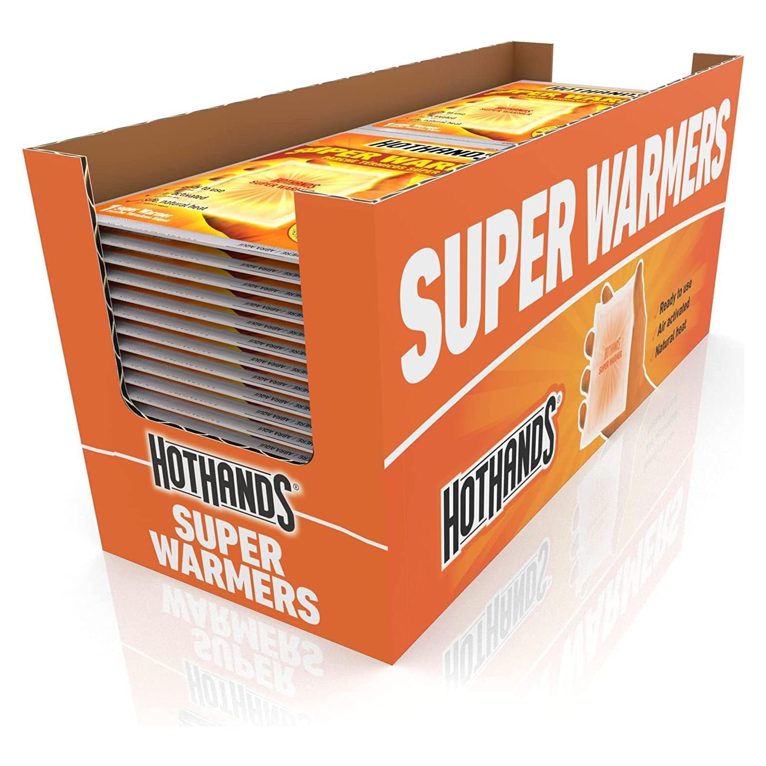 Calentadores Naturales HotHands SW-54ct - 54 Unidades para Cuerpo