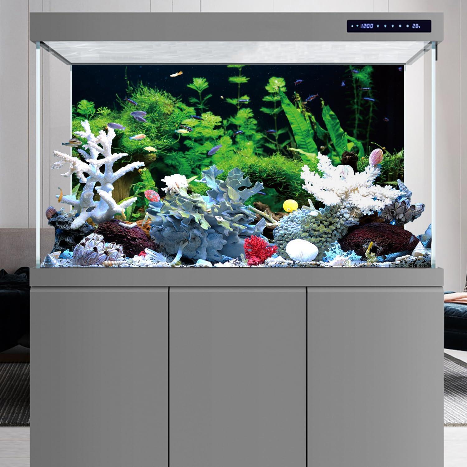 Fondo de Acuario AWERT 60x40 cm Vinilo Reutilizable