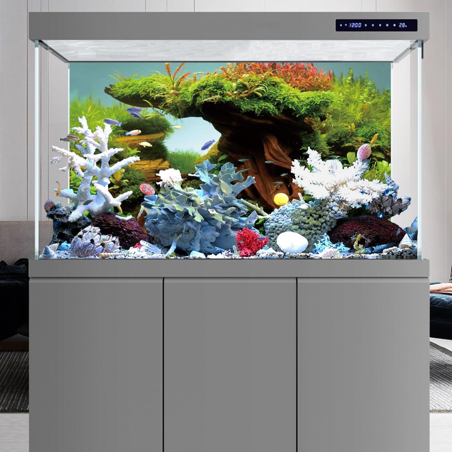 Fondo de Acuario Vinilo AWERT 120x60 cm Realista