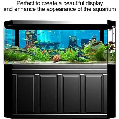Pegatina de Fondo de Acuario 3D Yosoo PVC 61x30cm