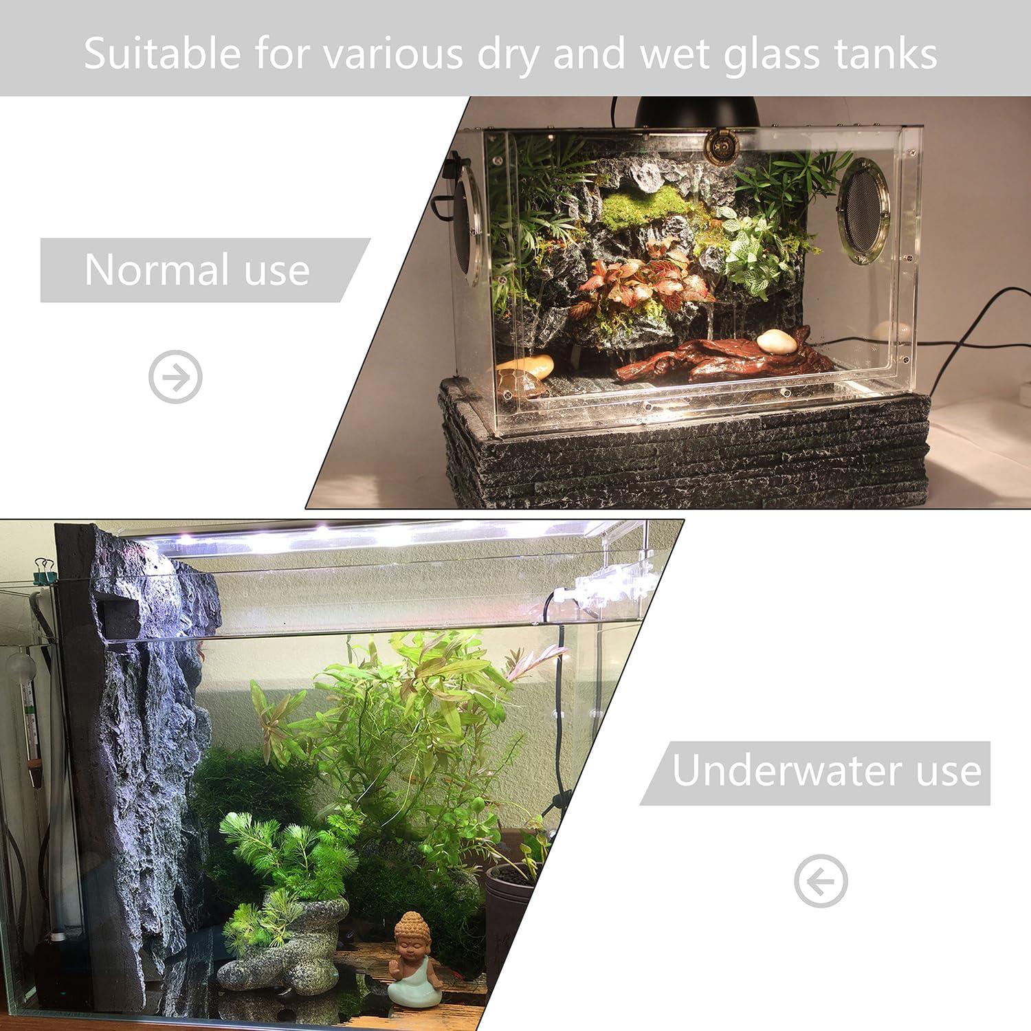 4 Paneles de Fondo 3D para Terrario Sysmashing 30x22.5cm