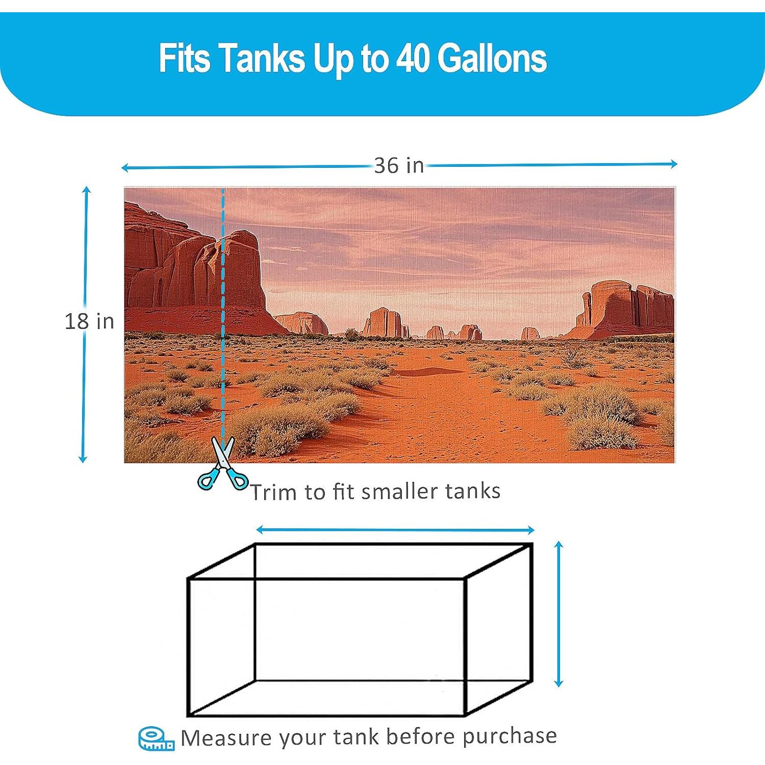 Fondo de Tanque para Reptiles Duedusto 3 Pcs 91x46 cm