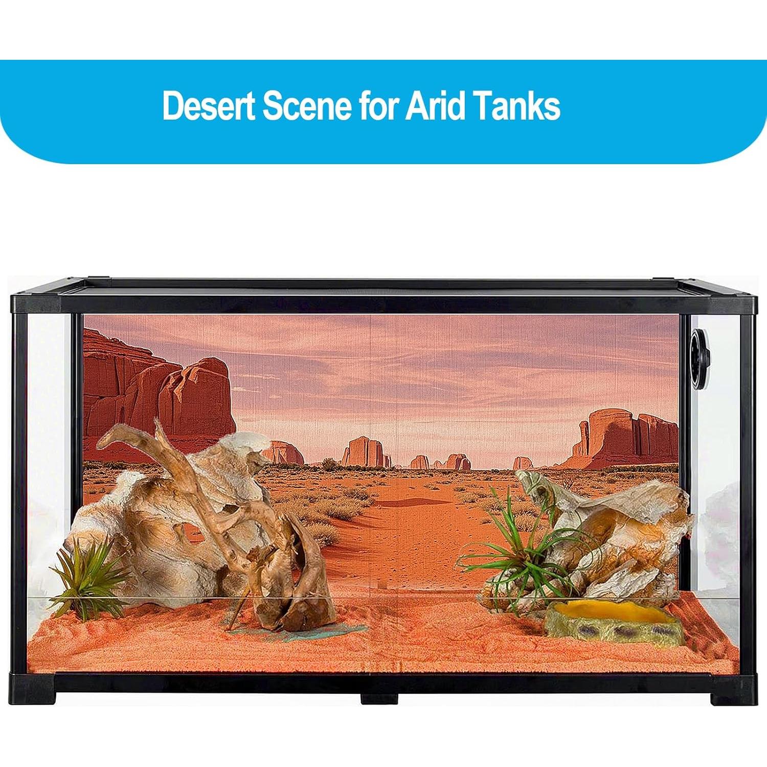 Fondo de Tanque para Reptiles Duedusto 3 Pcs 91x46 cm