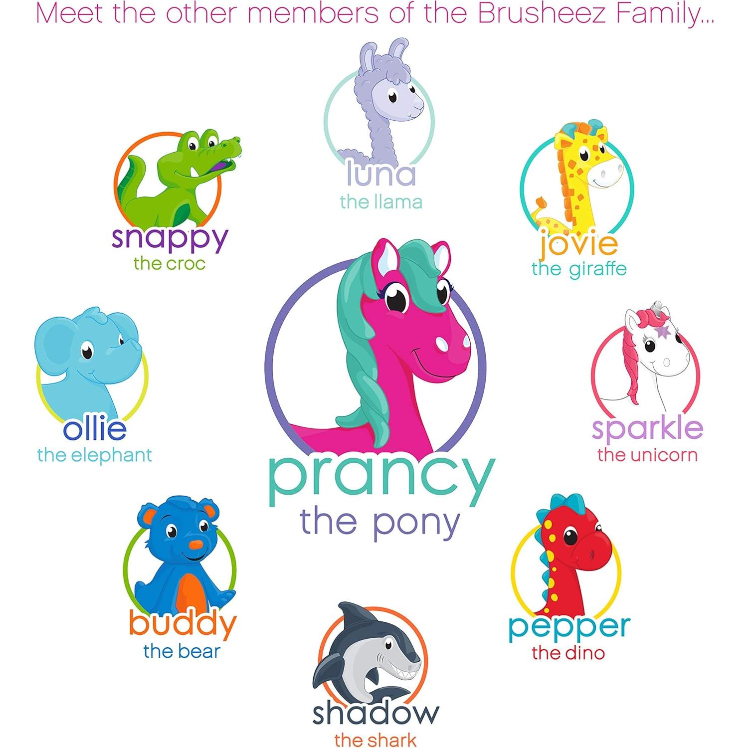 Cabezas de cepillo de repuesto Brusheez Prancy The Pony 2 unidades