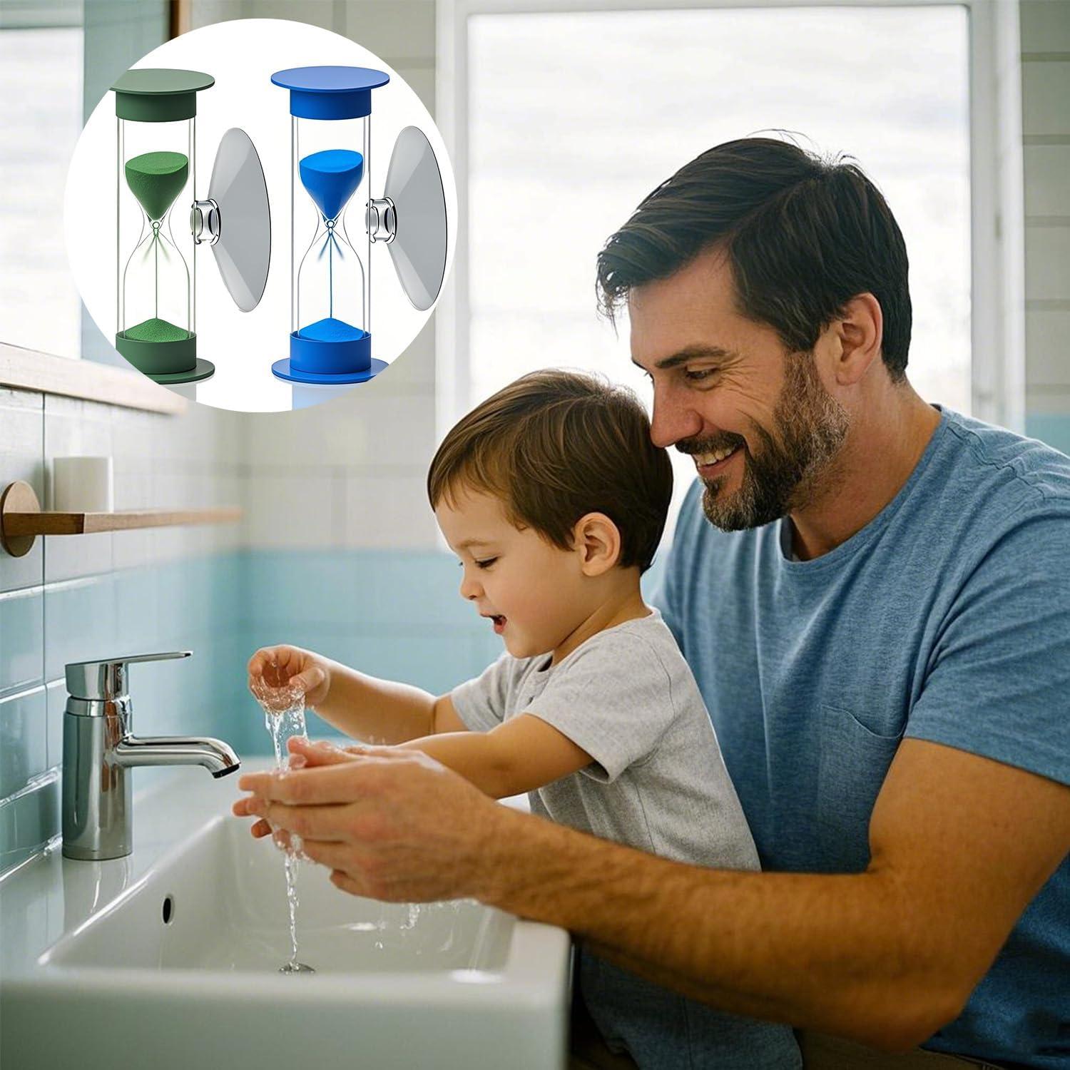 Reloj de Arena 3 Minutos AINTE con Ventosa - 2 Piezas