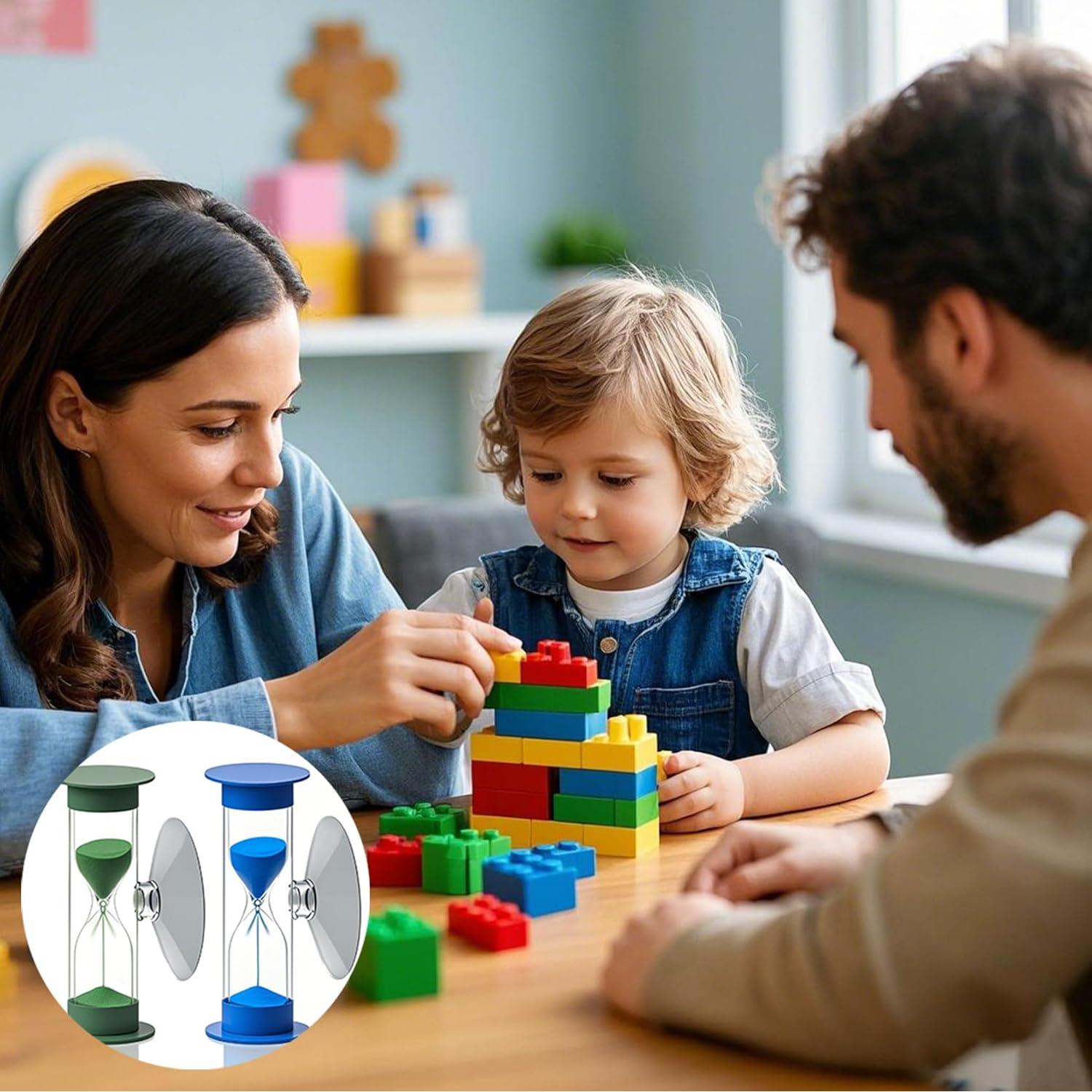Reloj de Arena 3 Minutos AINTE con Ventosa - 2 Piezas